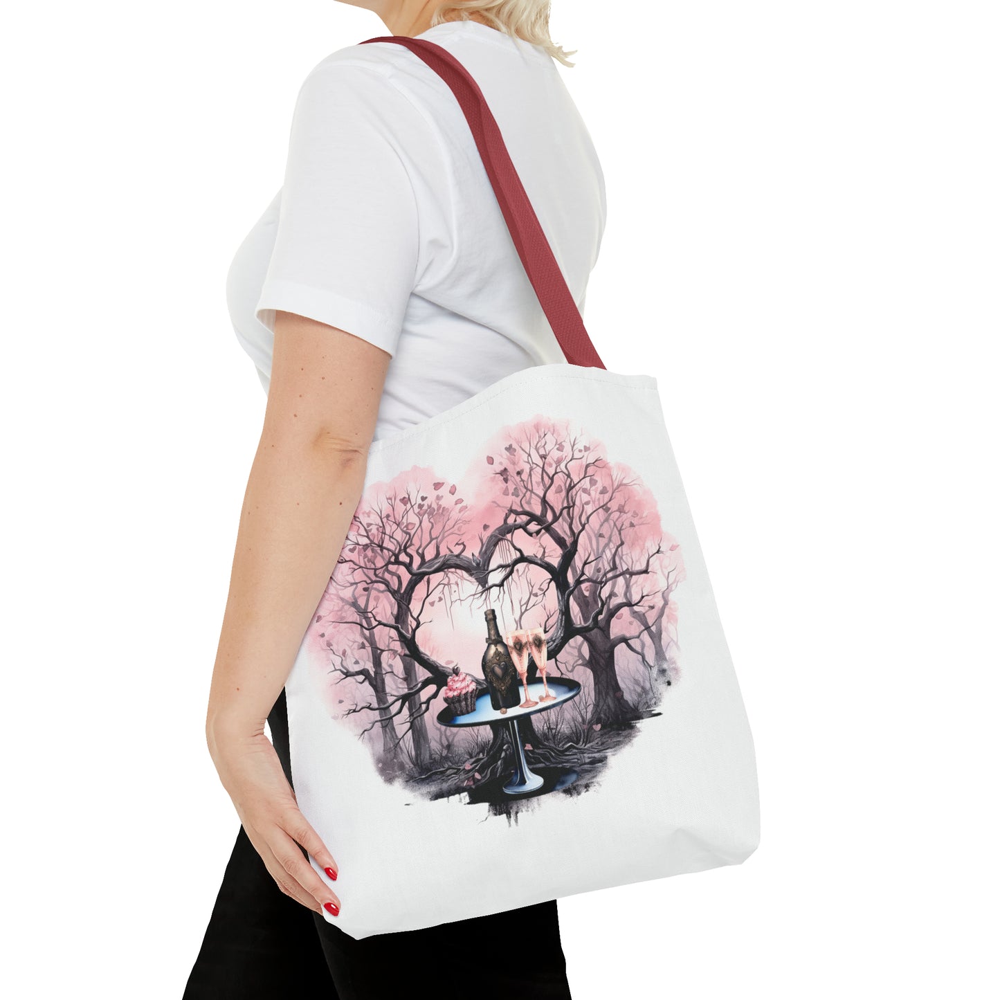 Even in death… we never part, Tote Bag (AOP)