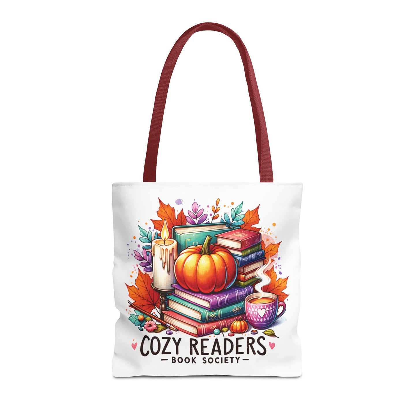 Cozy reader book society Tote Bag (AOP)