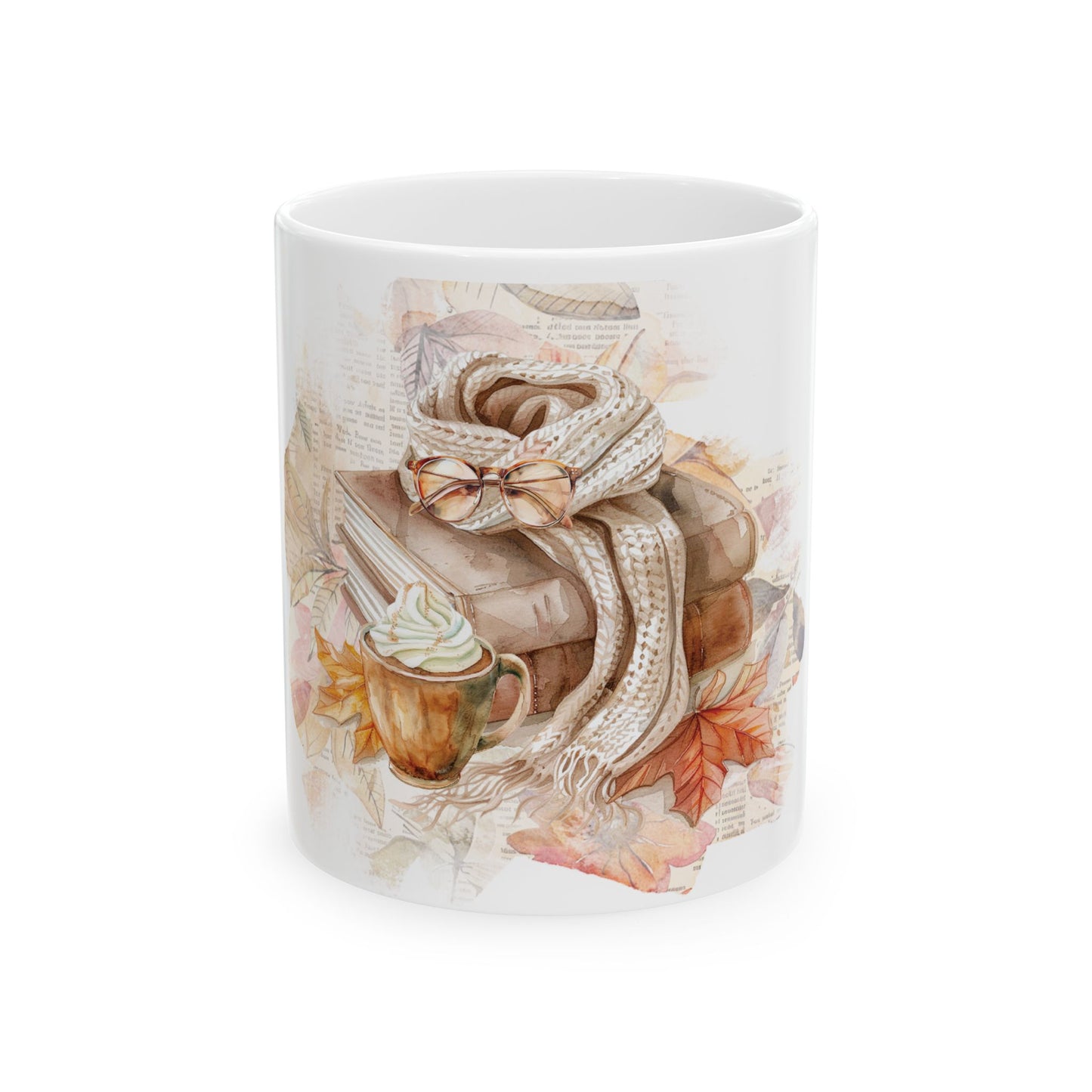 #autumnvibes, Ceramic Mug 11oz & 15 oz