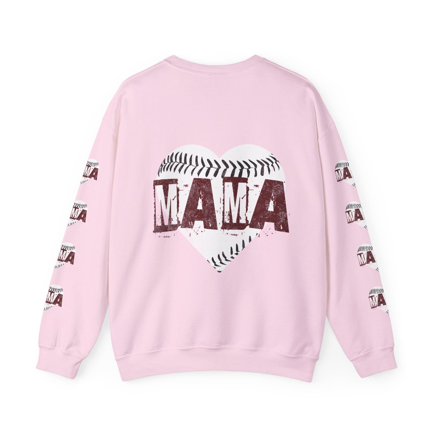 Baseball mama, ™ Crewneck Sweatshirt ( side arm design)