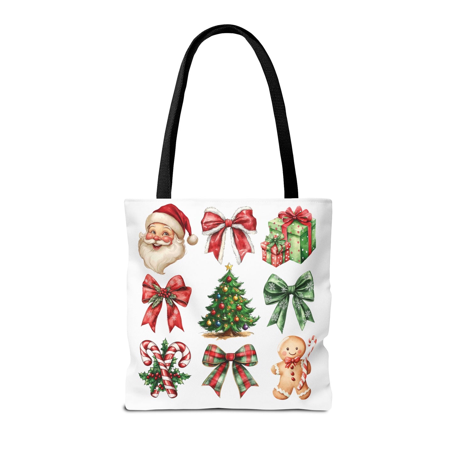 Christmas and bows, Tote Bag (AOP)