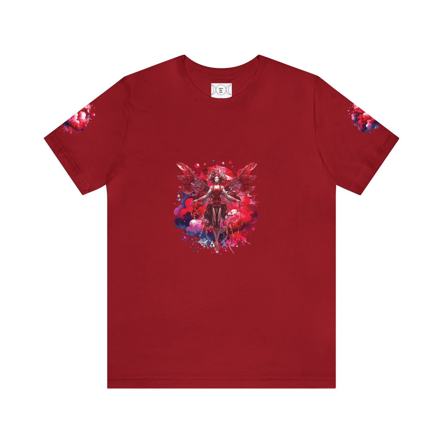 January garnet fairy, Unisex Jersey Short Sleeve