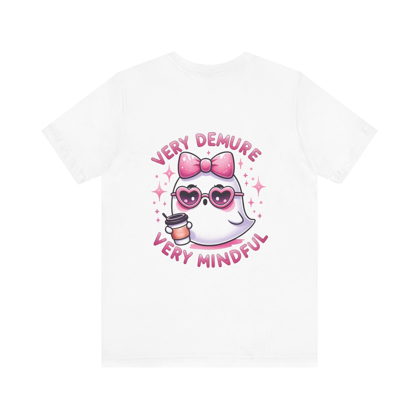 Very demure, Unisex Jersey Short Sleeve Tee (no sleeve design)