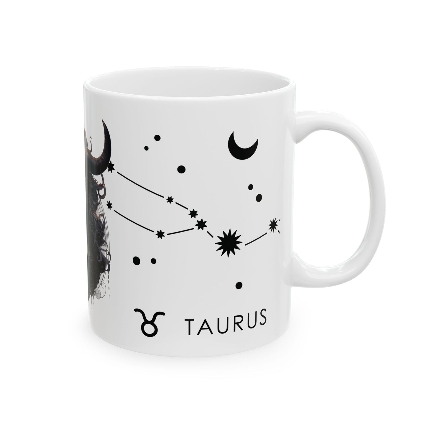 Taurus, Ceramic Mug, 11oz & 15 oz