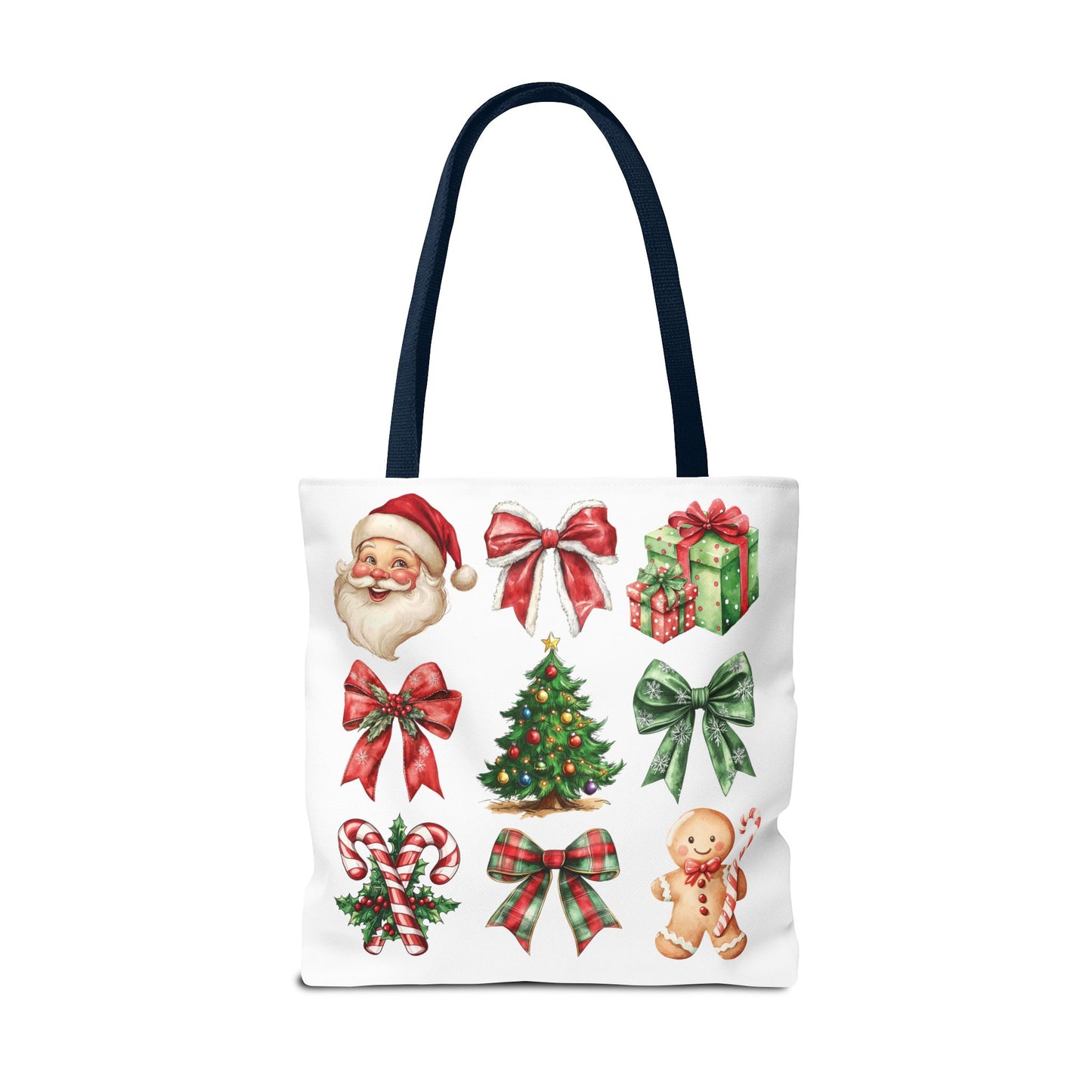 Christmas and bows, Tote Bag (AOP)