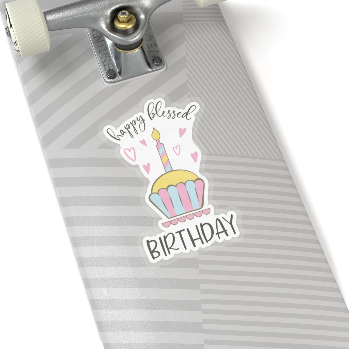 Happy blessed birthday, Kiss-Cut Stickers