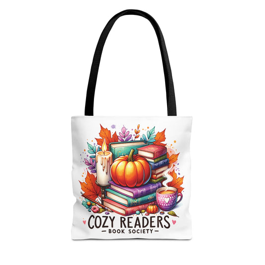 Cozy reader book society Tote Bag (AOP)