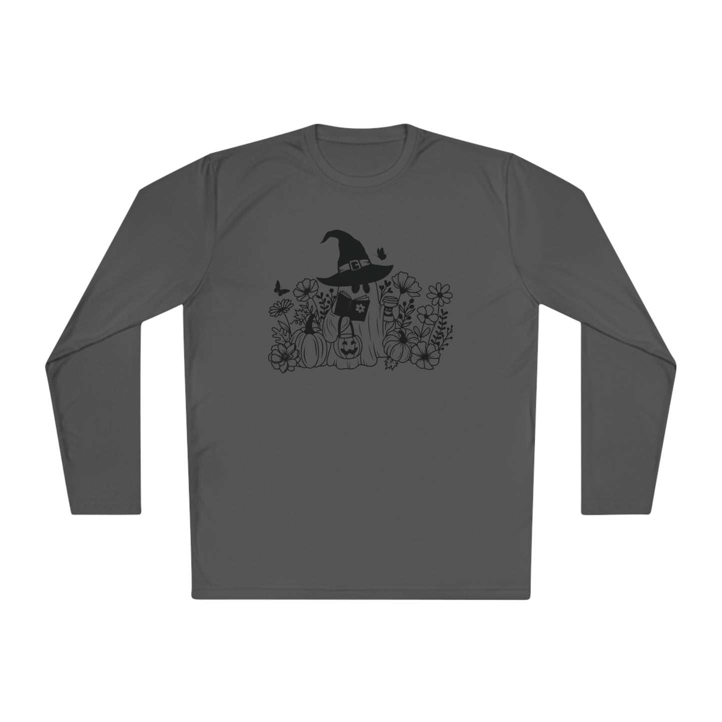 Cozy boo reading,  Unisex Lightweight Long Sleeve Tee