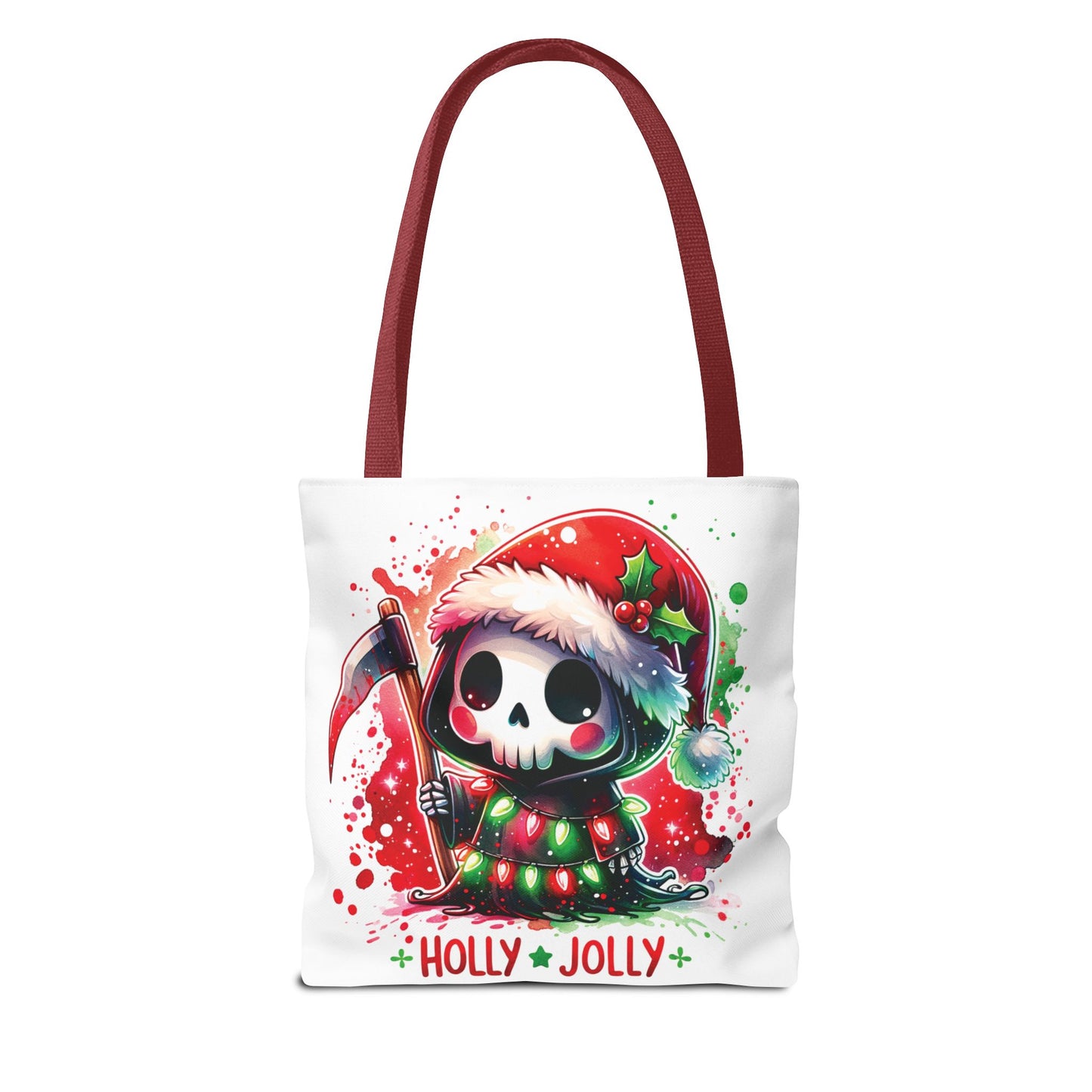 Holly jolly, Tote Bag (AOP)