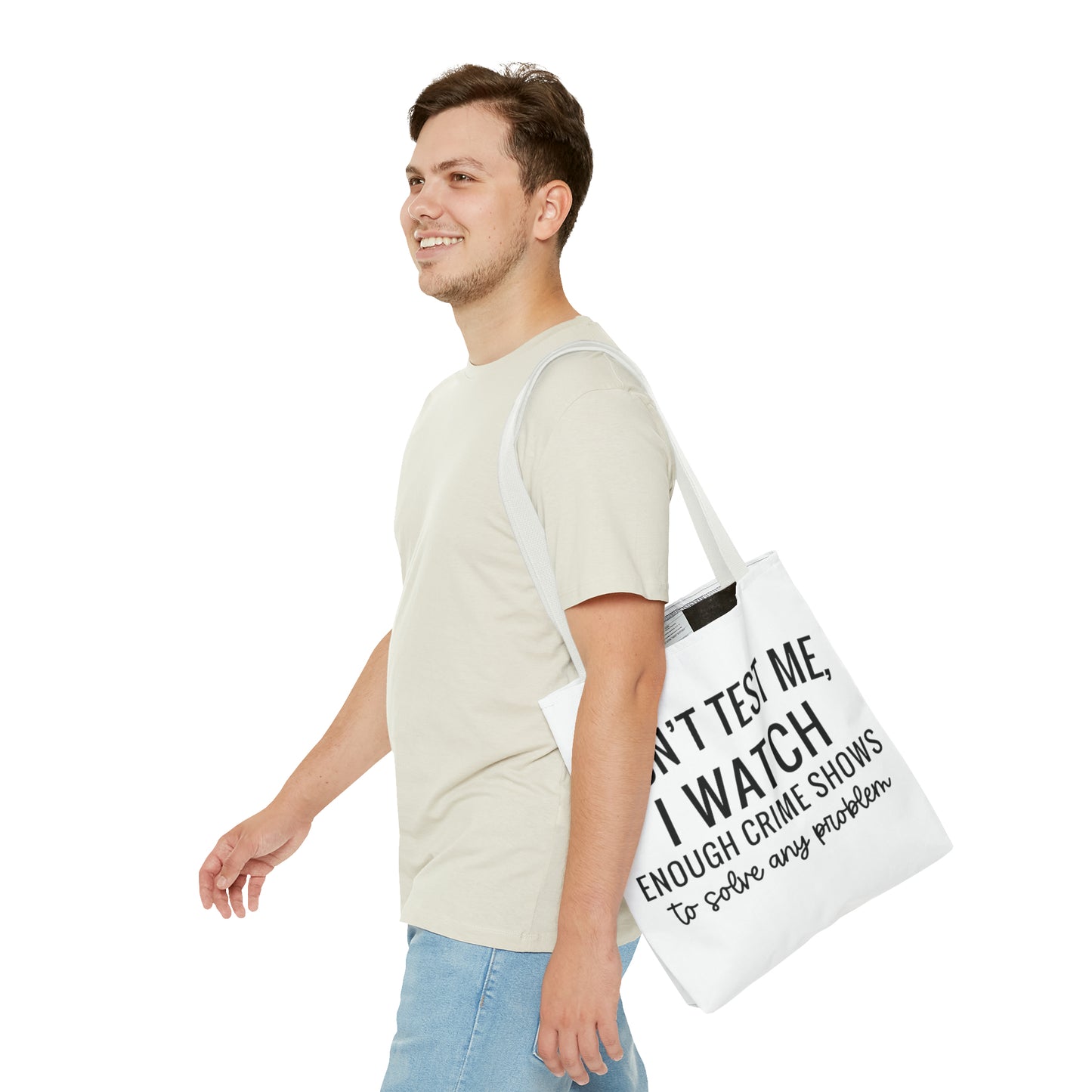 True crime watchers, Tote Bag (AOP)