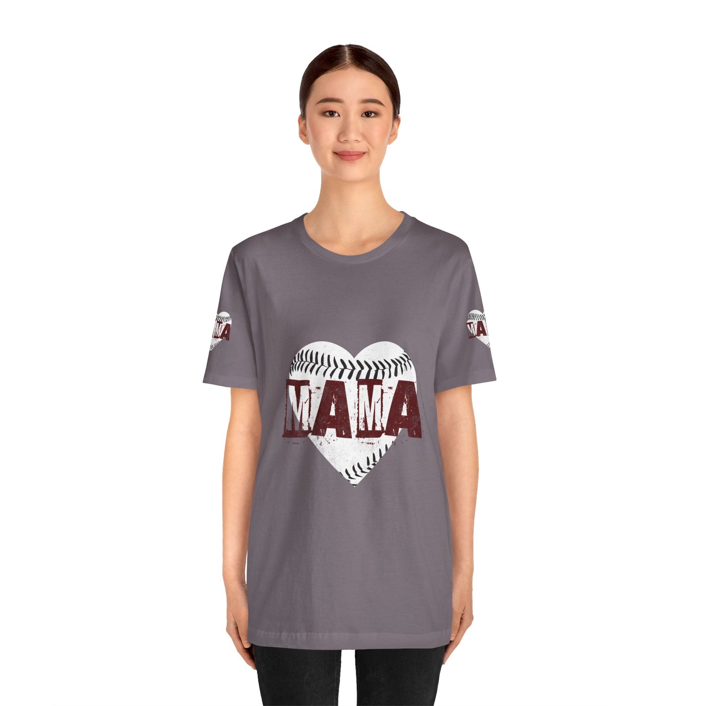 Baseball mama Unisex Jersey Short Sleeve Tee