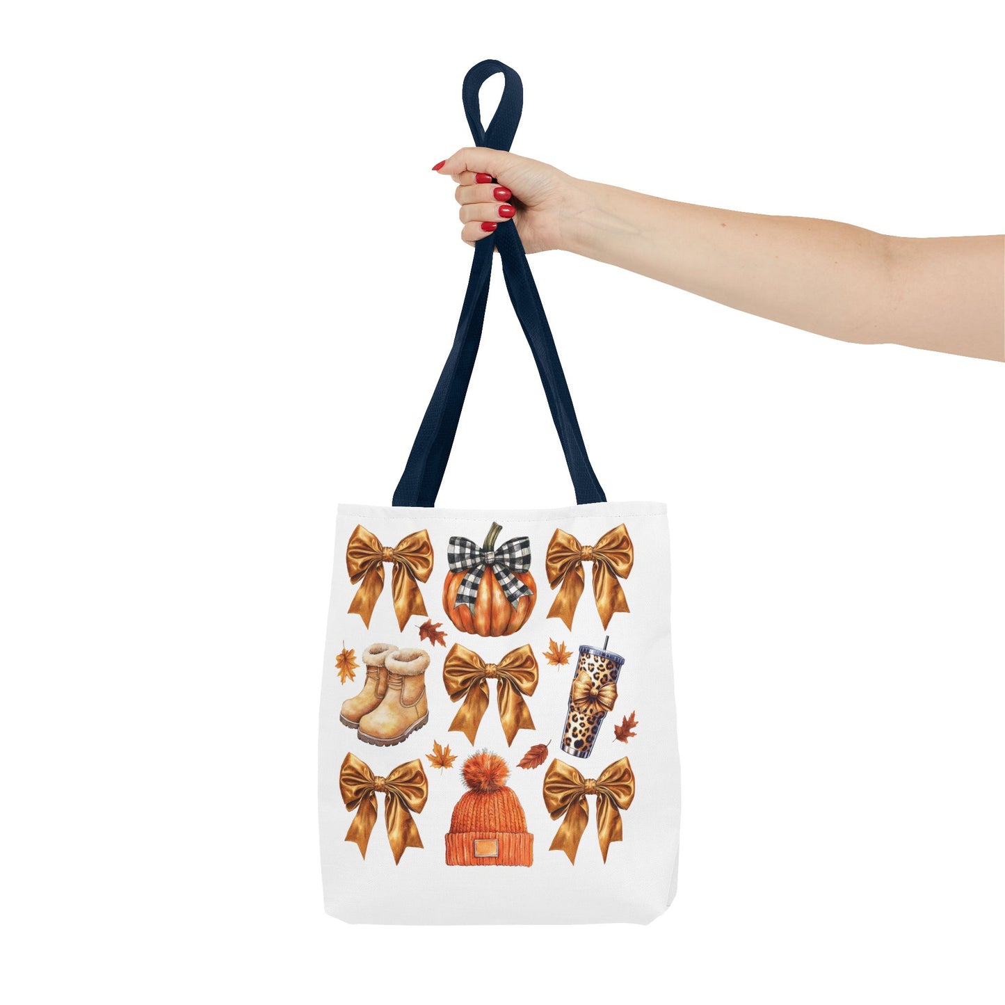 Fall and bows, Tote Bag (AOP)