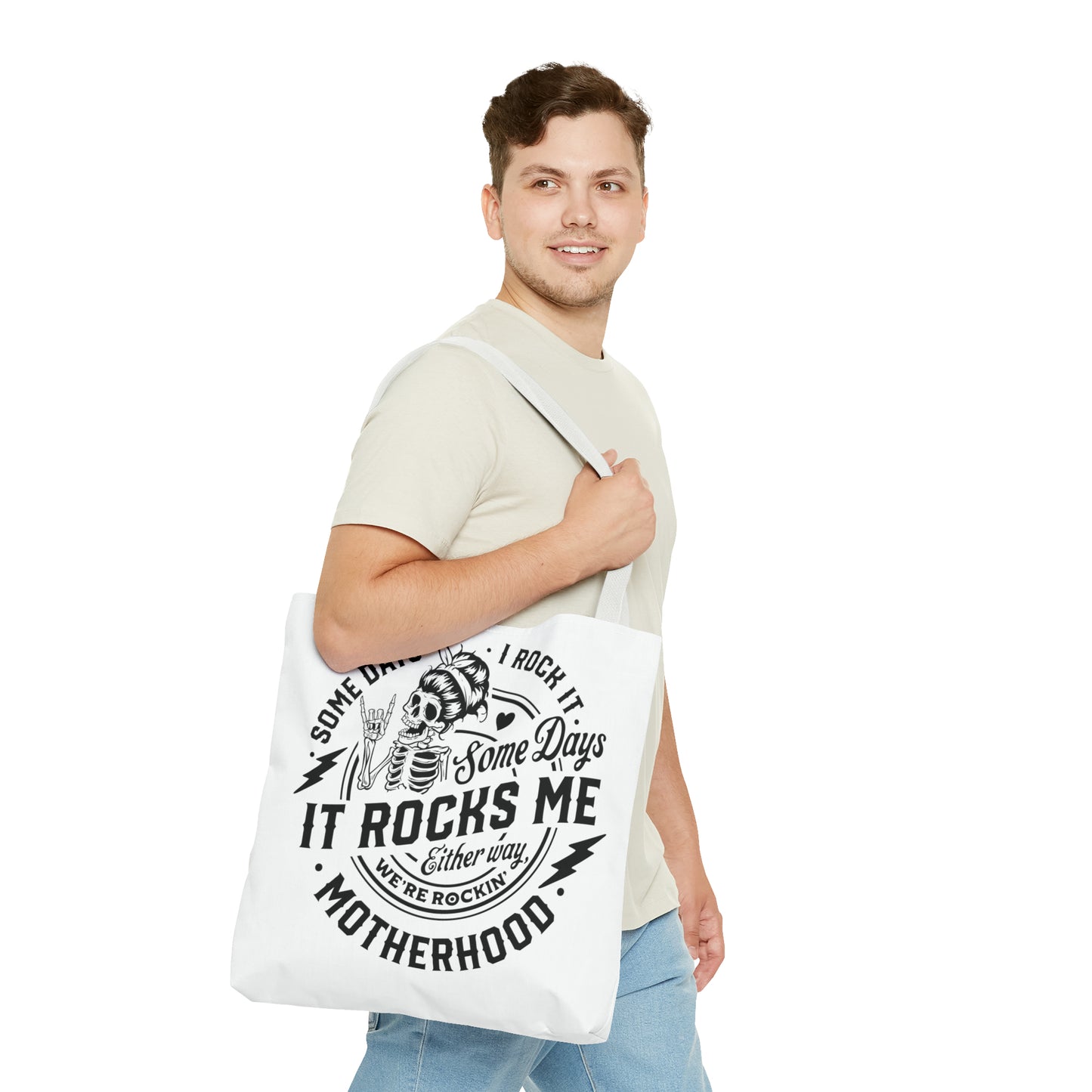 Rocking motherhood,Tote Bag (AOP)