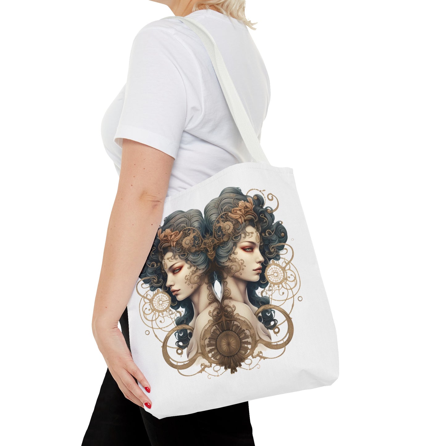 Gemini , Tote Bag (AOP)