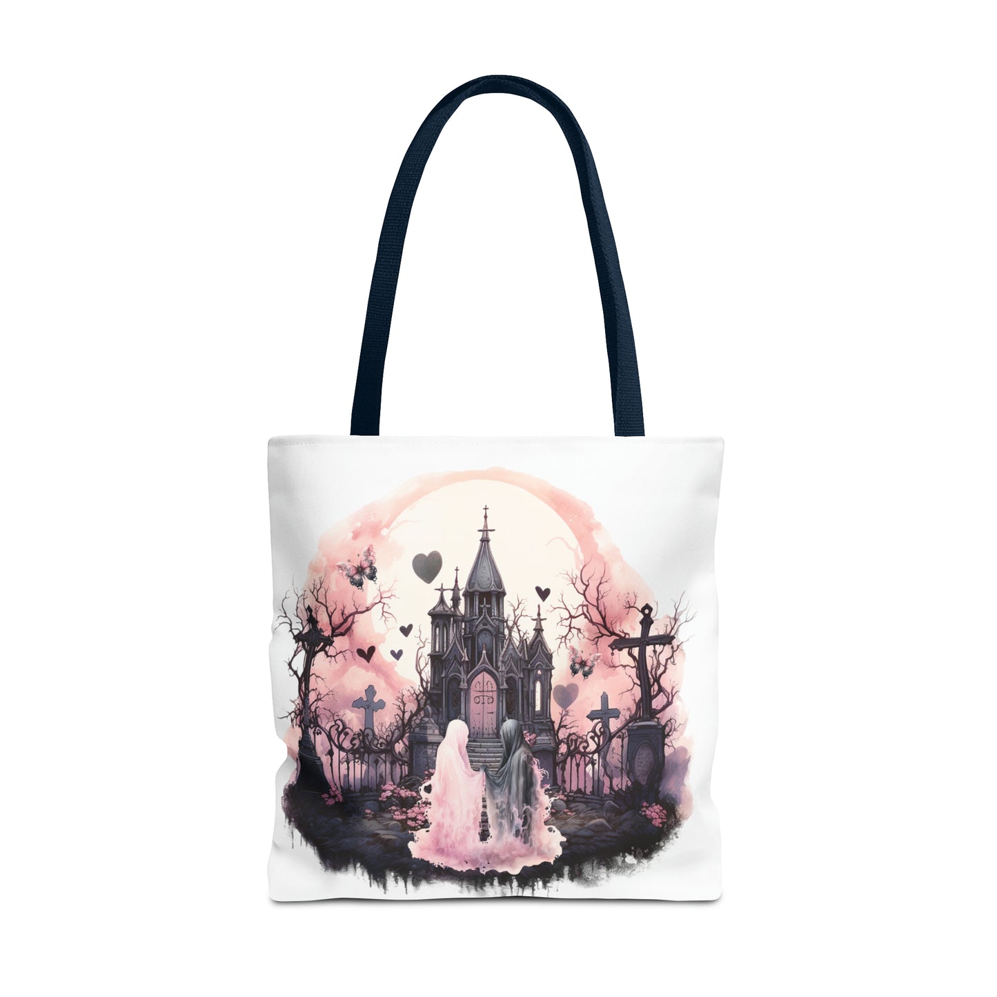 Even in death… we never part, Tote Bag (AOP)