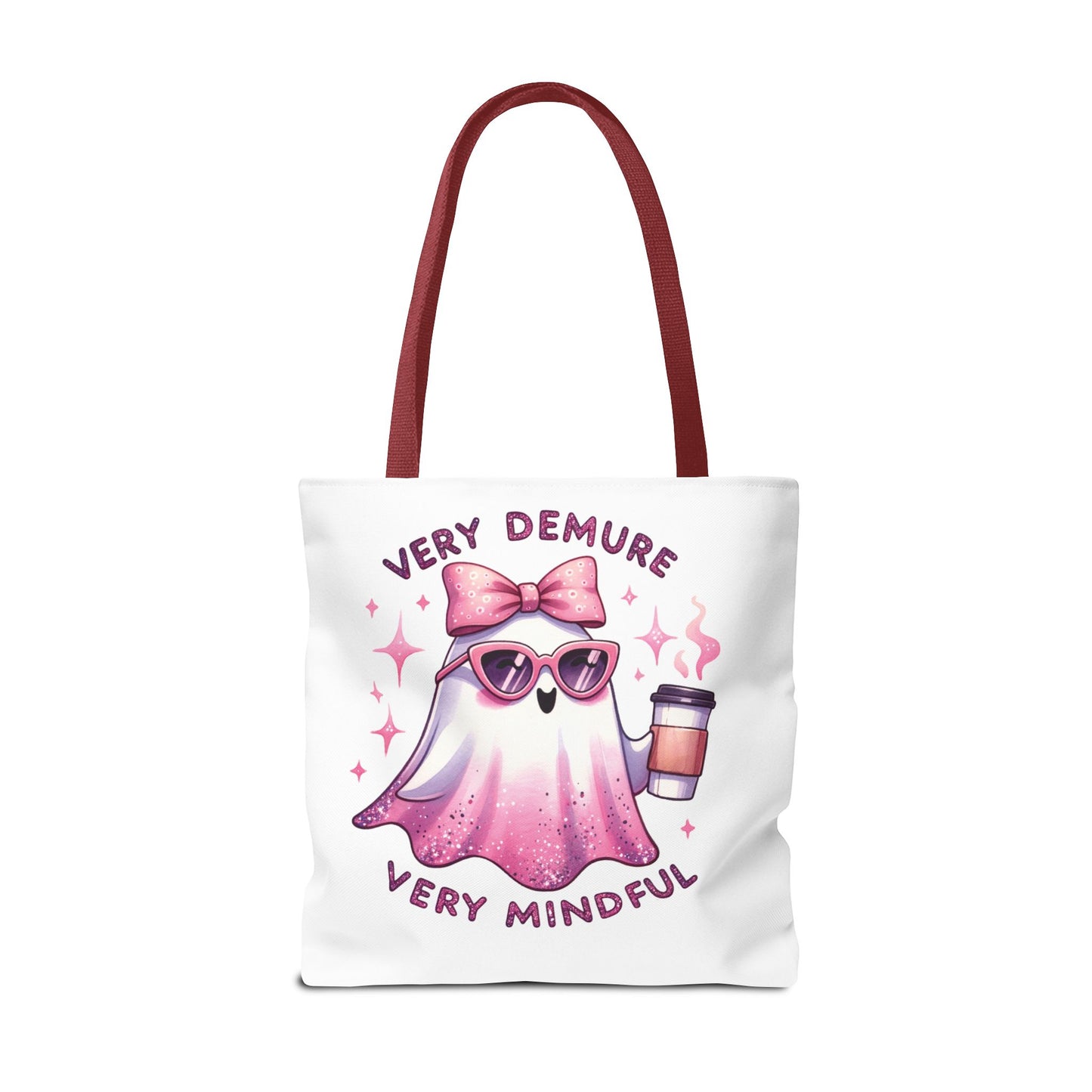 Very demure, Tote Bag (AOP)