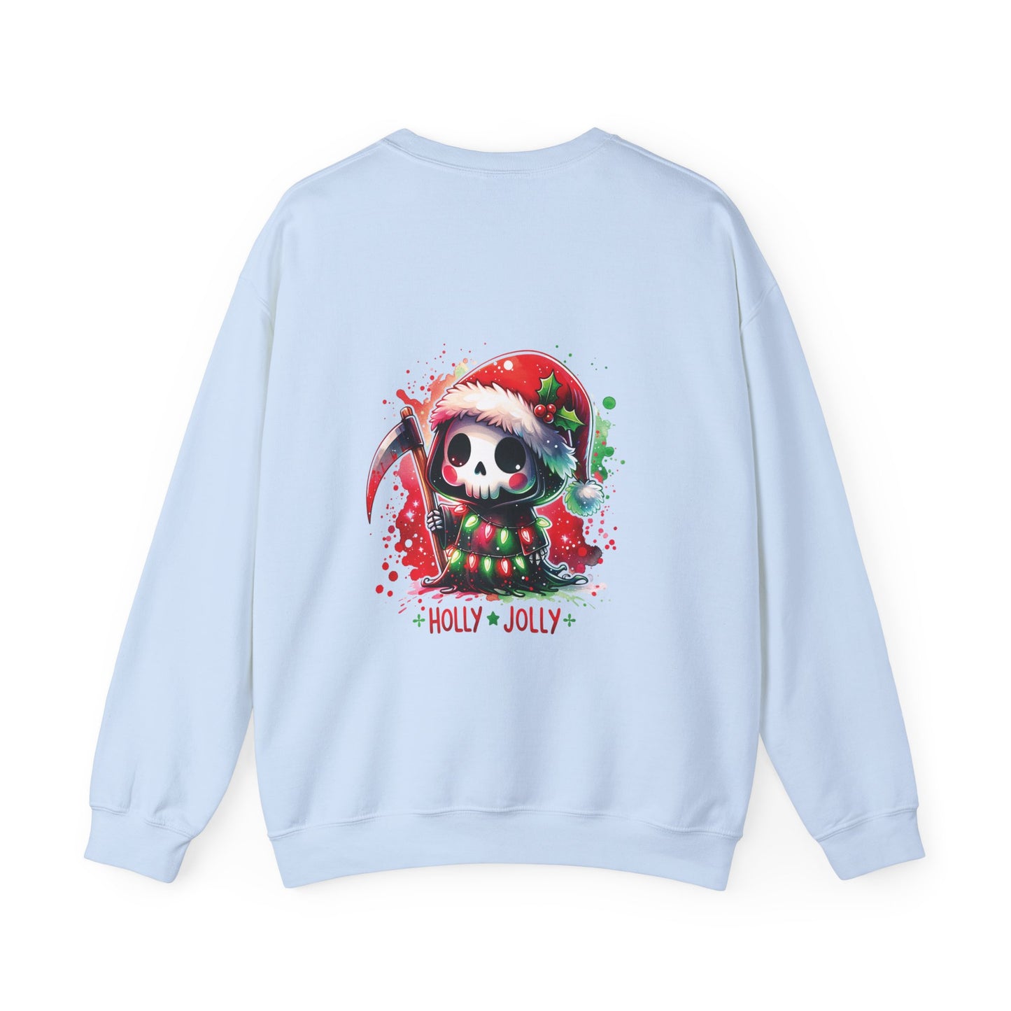 Holly jolly, ™ Crewneck Sweatshirt ( no sleeve design )