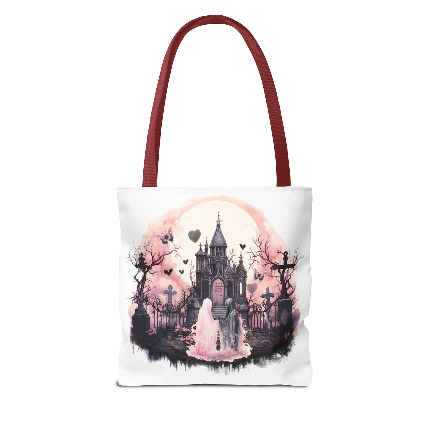 Even in death… we never part, Tote Bag (AOP)