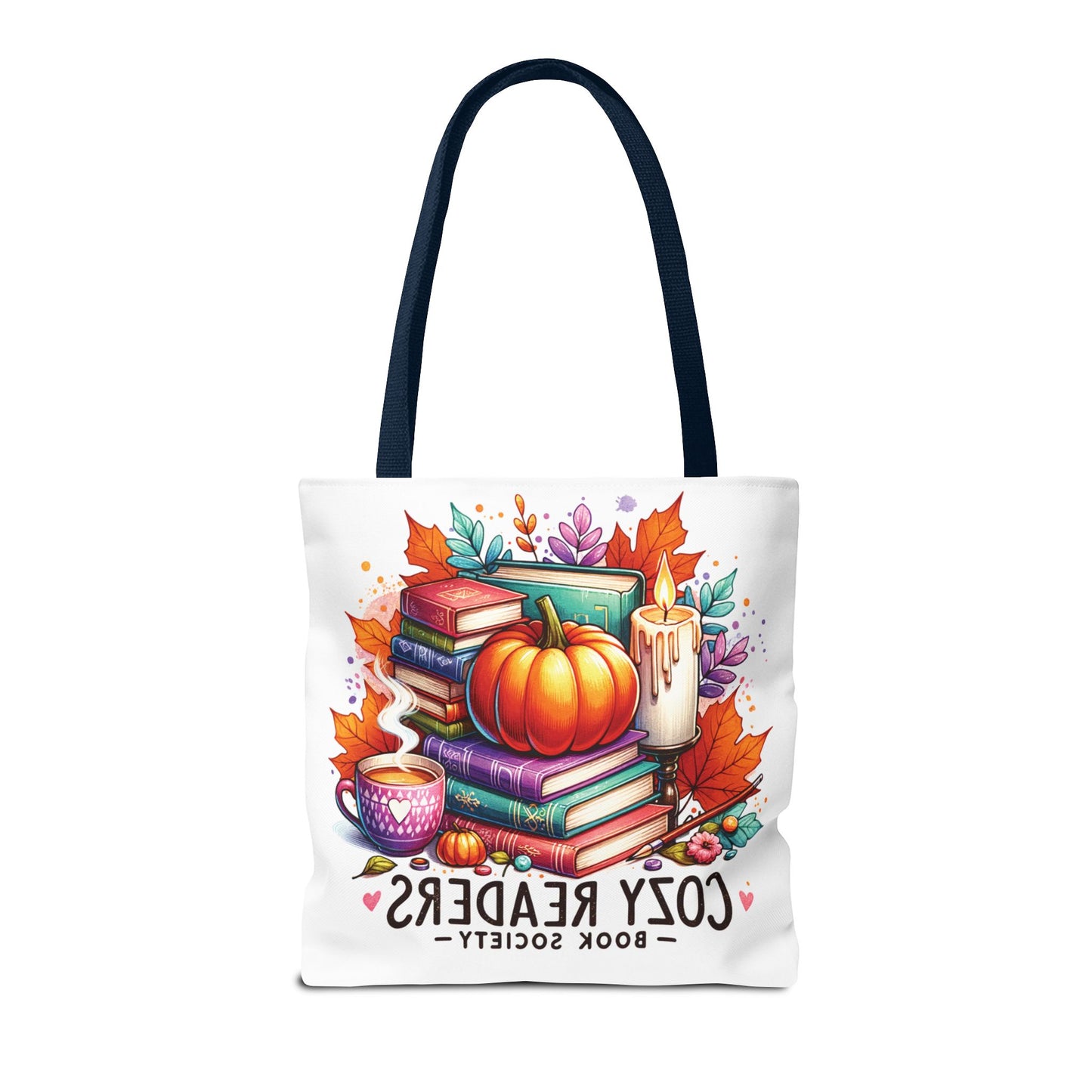 Cozy reader book society Tote Bag (AOP)