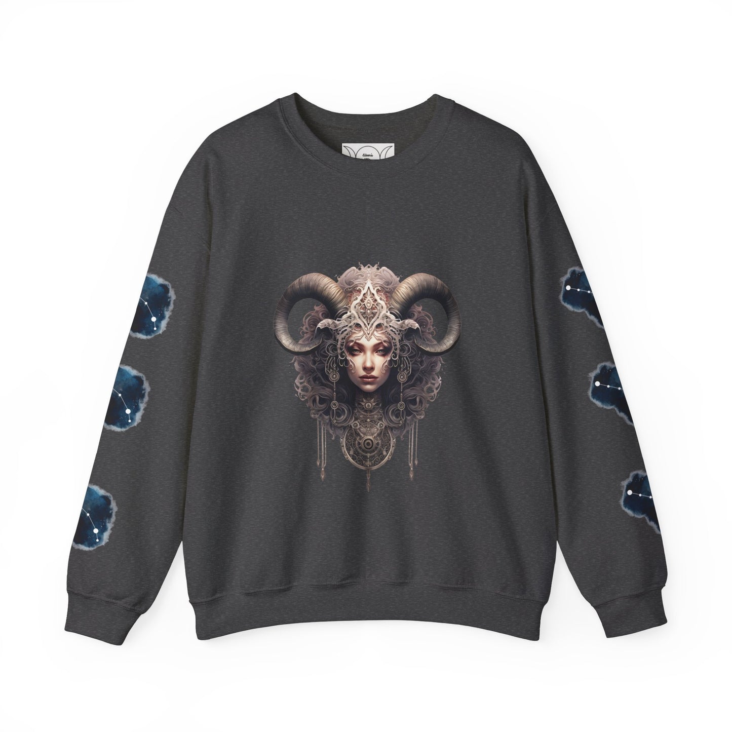 Aries , ™ Crewneck Sweatshirt (side arm design)