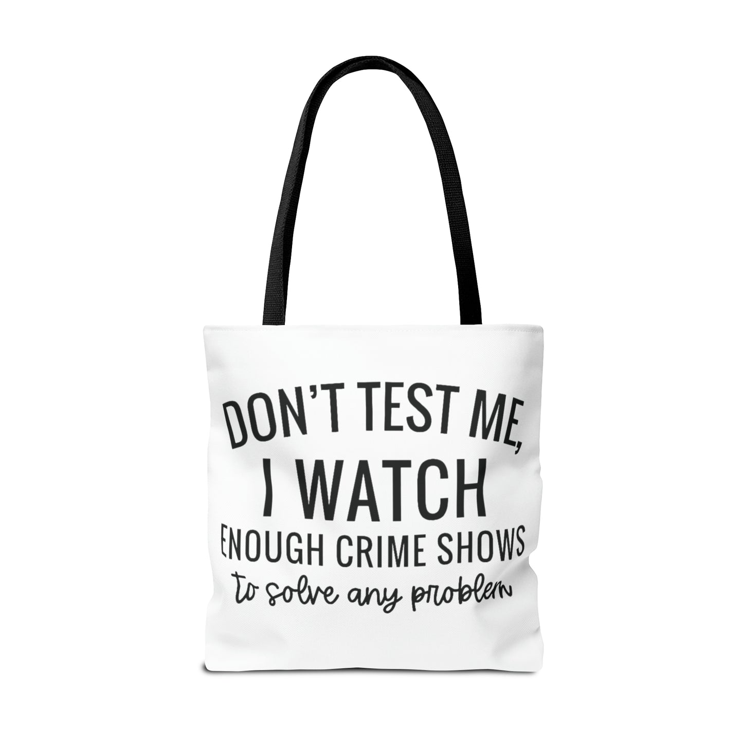 True crime watchers, Tote Bag (AOP)