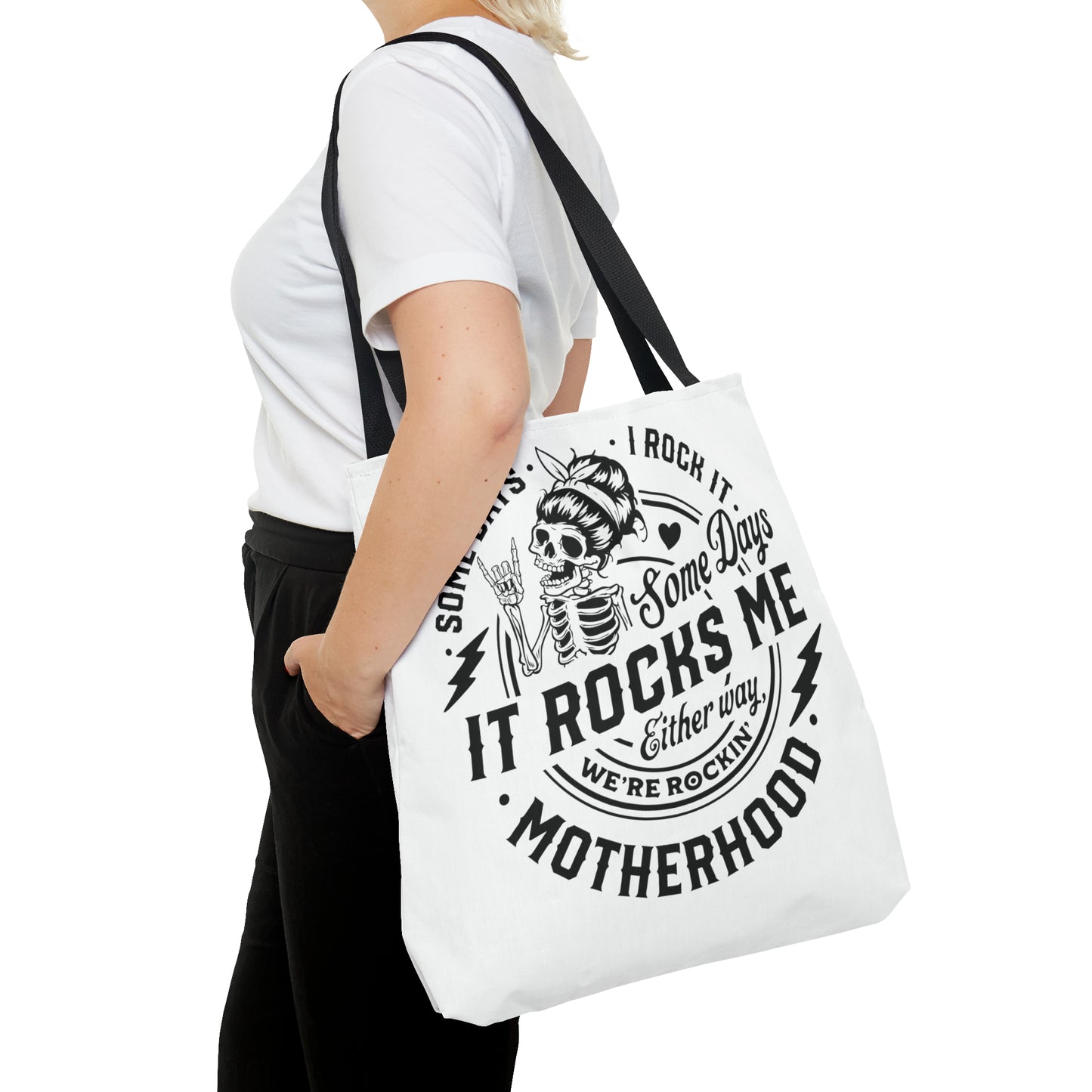 Rocking motherhood,Tote Bag (AOP)