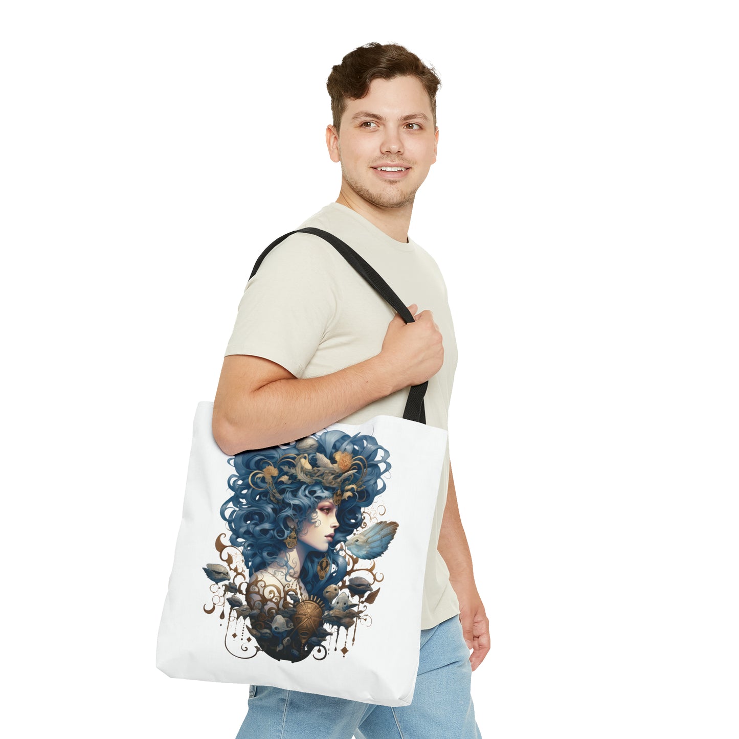 Aquarius, Tote Bag (AOP)