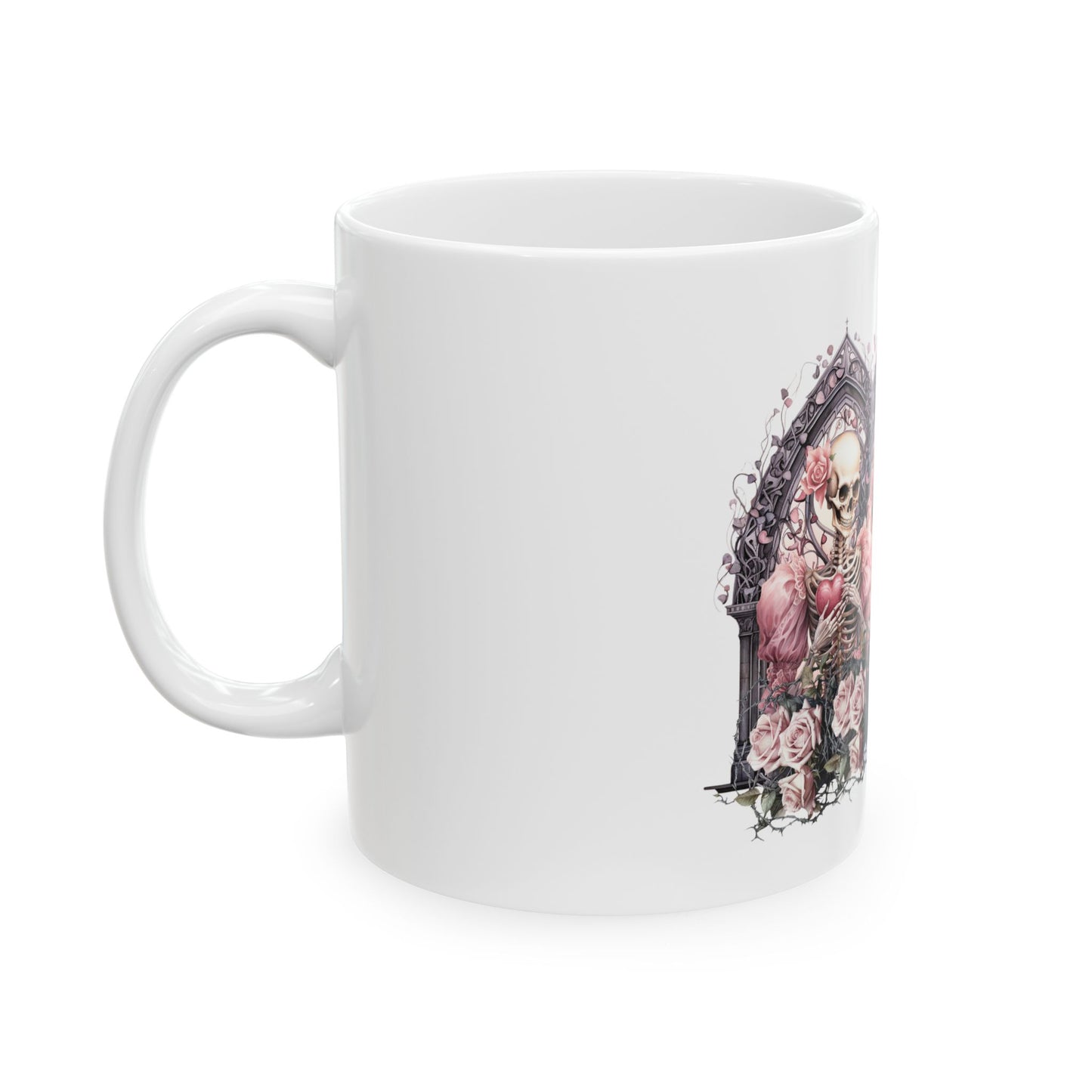 Even in death… we never part, Ceramic Mug 11oz & 15 oz