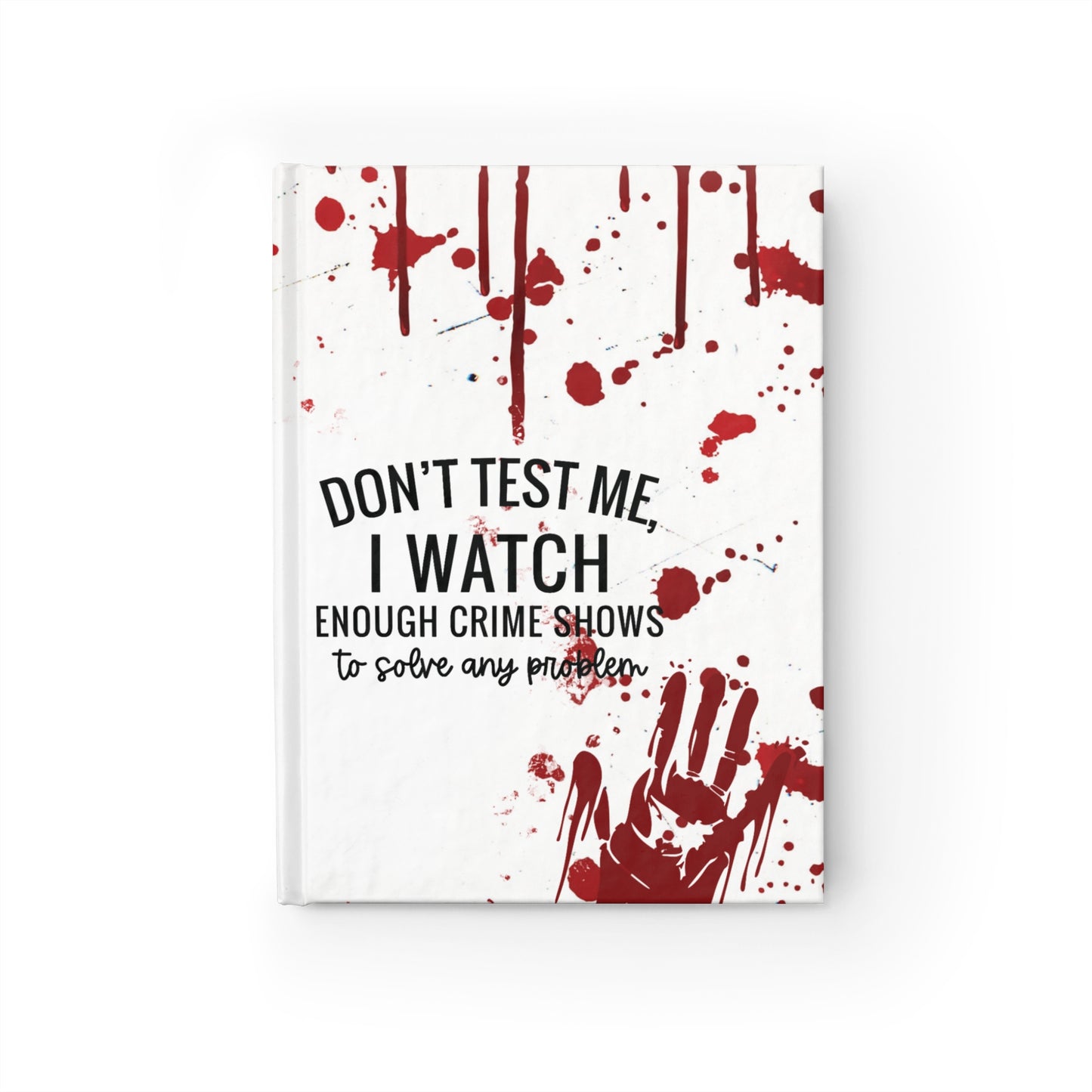 True crime watcher, Journal - Blank