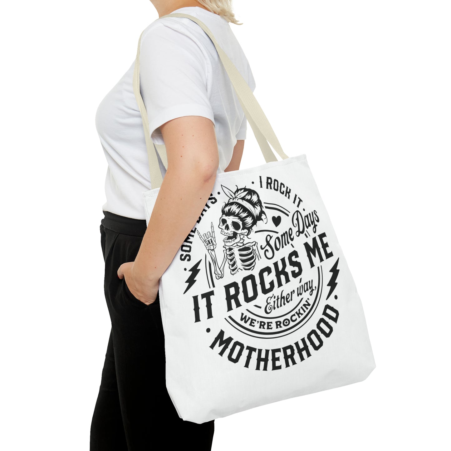 Rocking motherhood,Tote Bag (AOP)