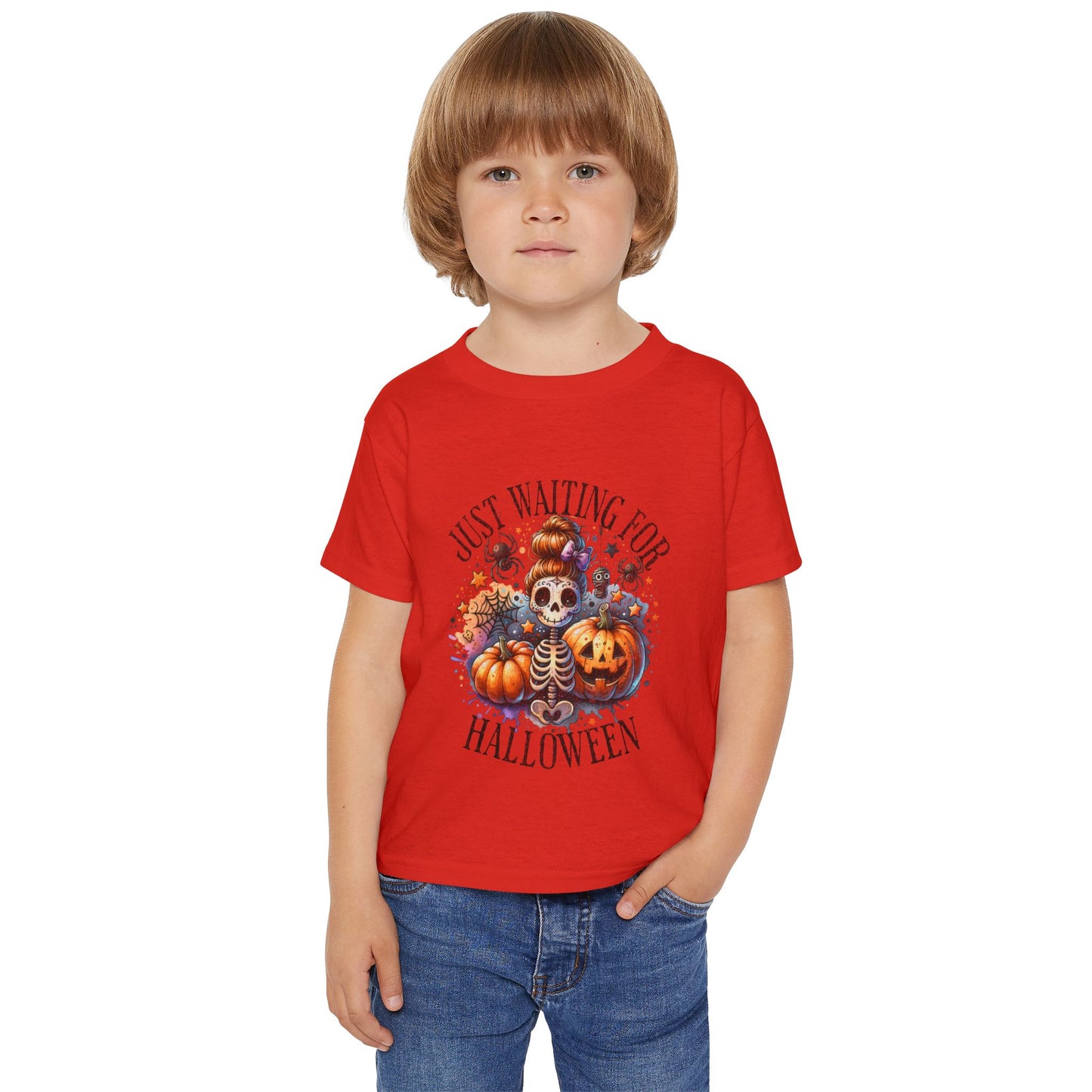 Just waiting for Halloween, Heavy Cotton™ Toddler T-shirt