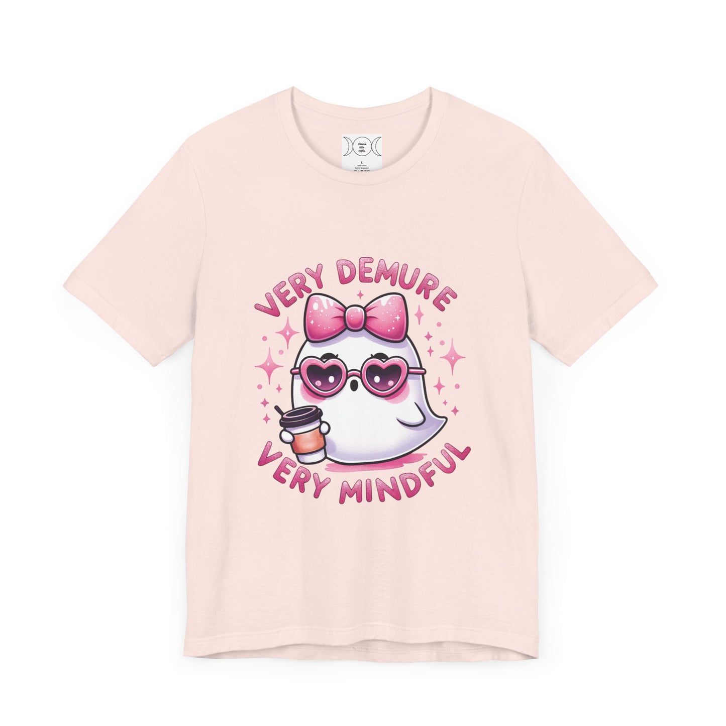 Very demure, Unisex Jersey Short Sleeve Tee (no sleeve design)