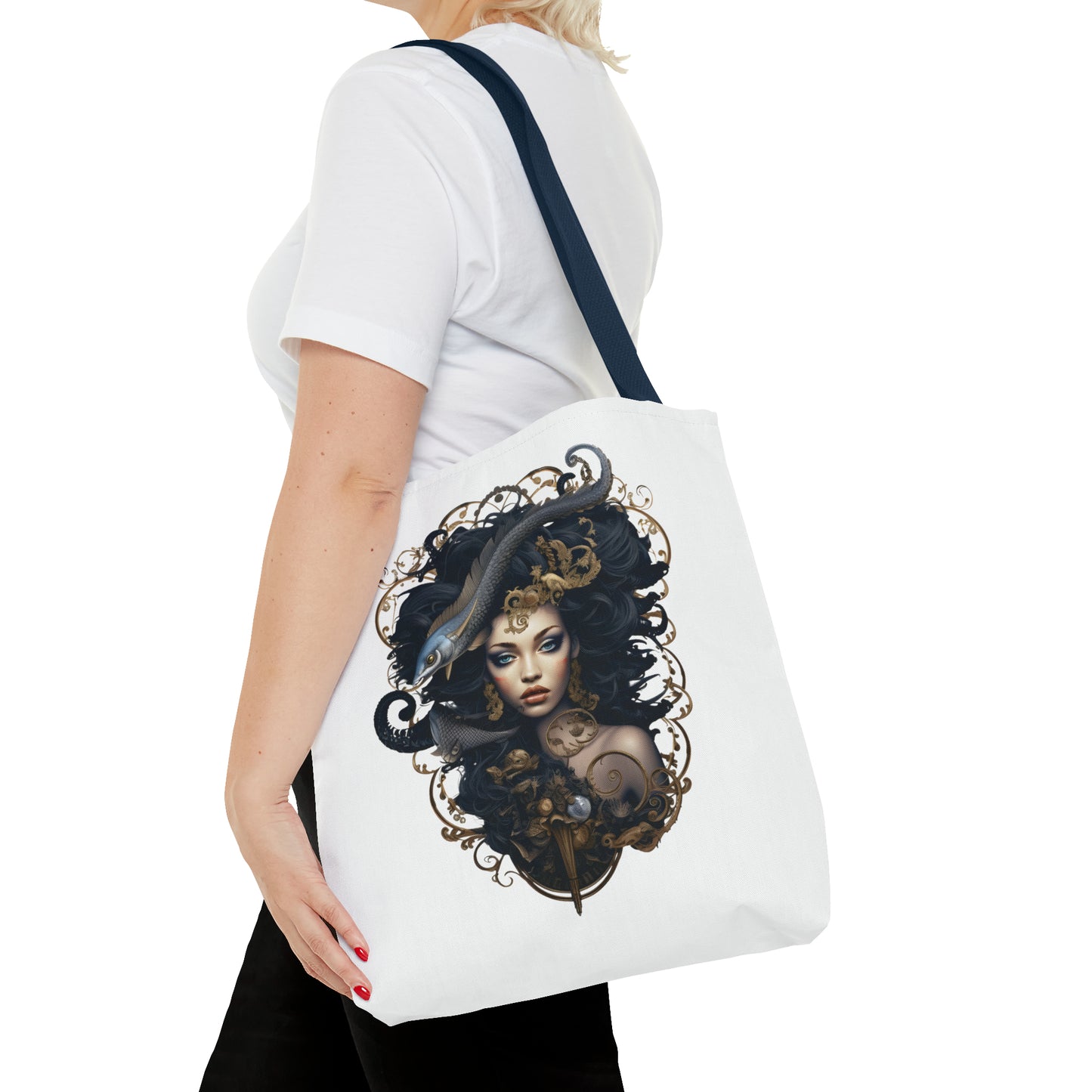 Pisces, Tote Bag (AOP)