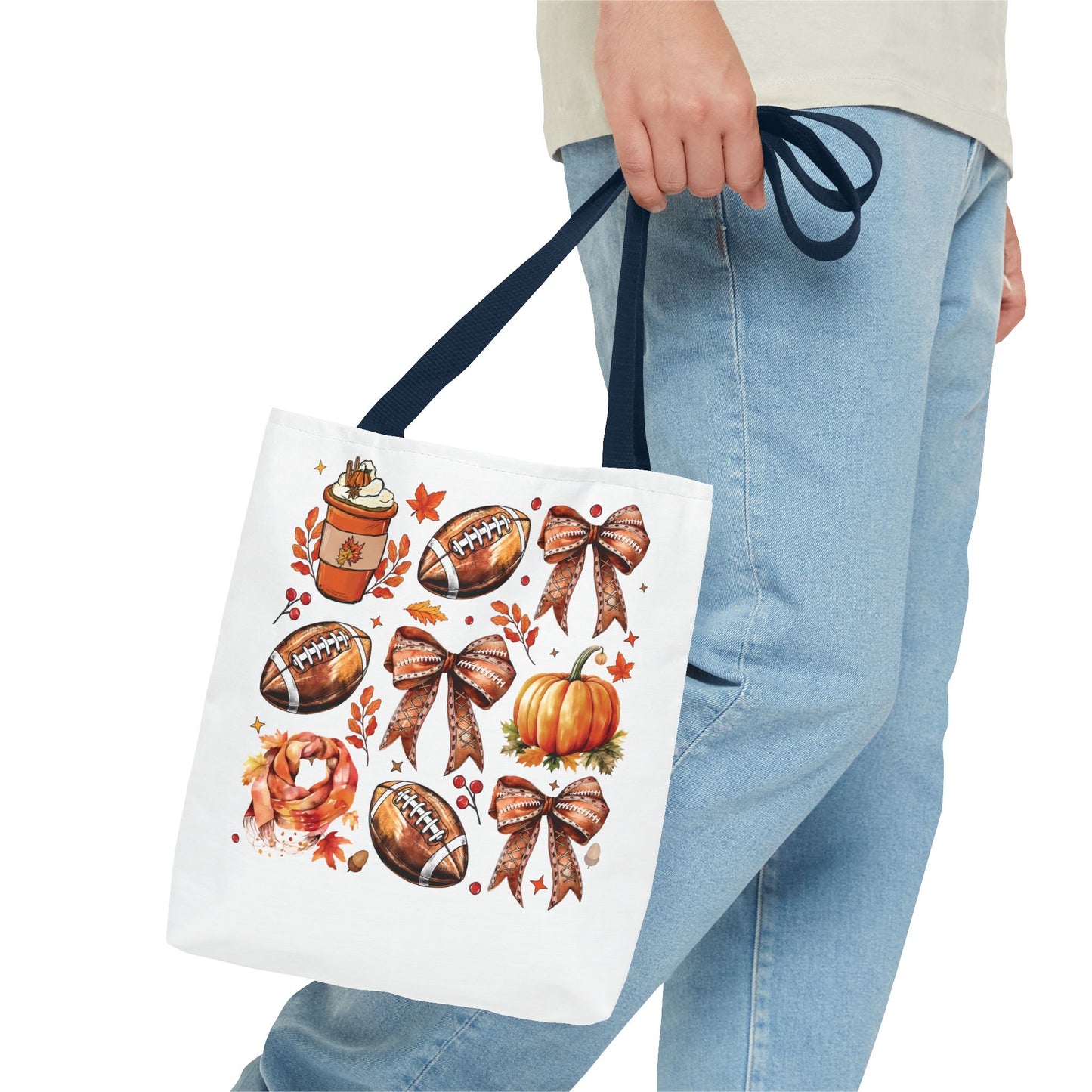 Fall and bows, Tote Bag (AOP)