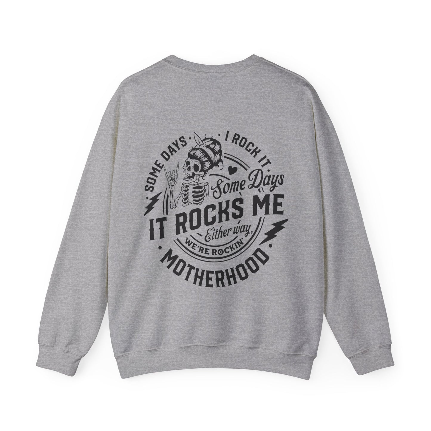 Rocking motherhood, ™ Crewneck Sweatshirt ( no arm design)