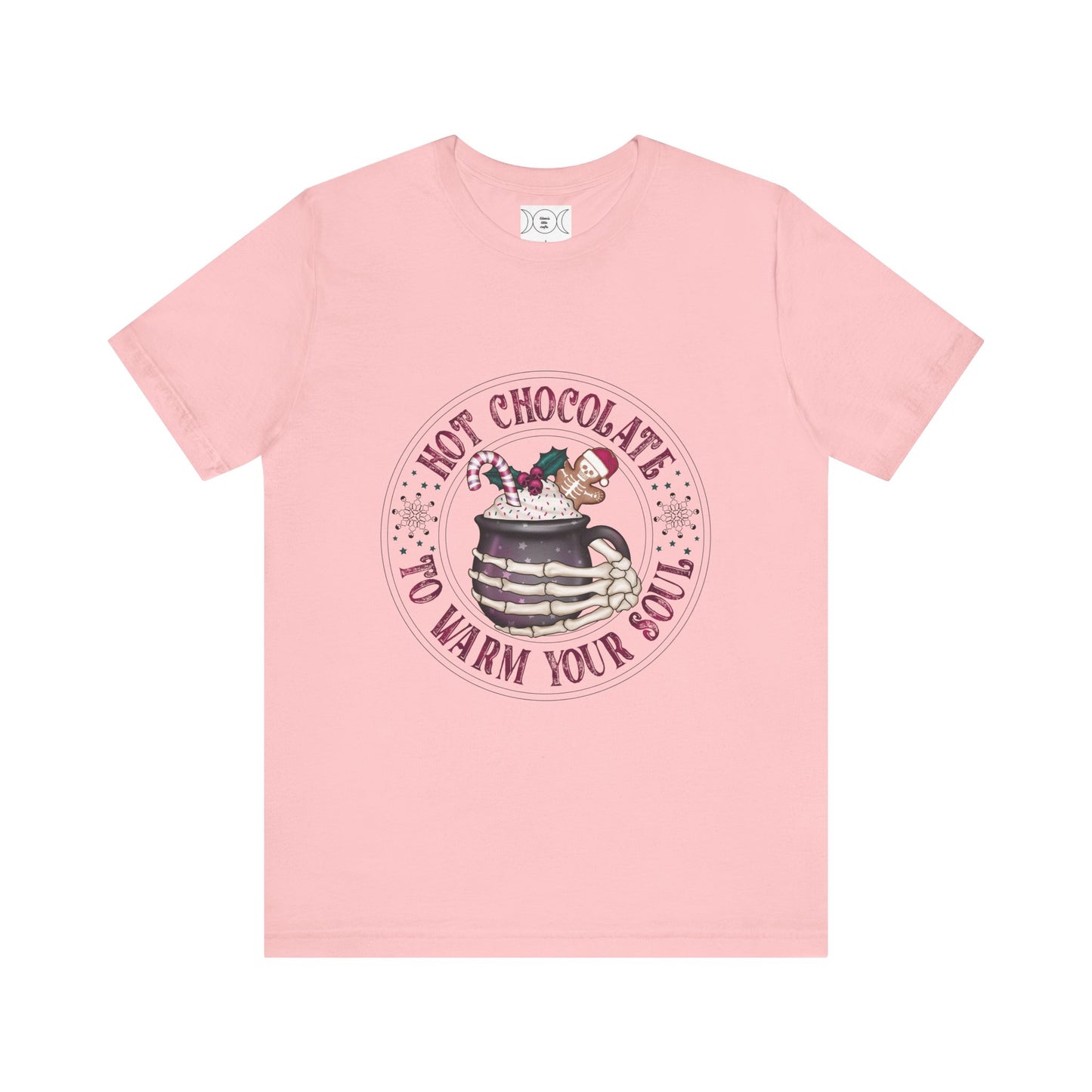 Hot chocolate , Unisex Jersey Short Sleeve Tee ( no sleeve design)