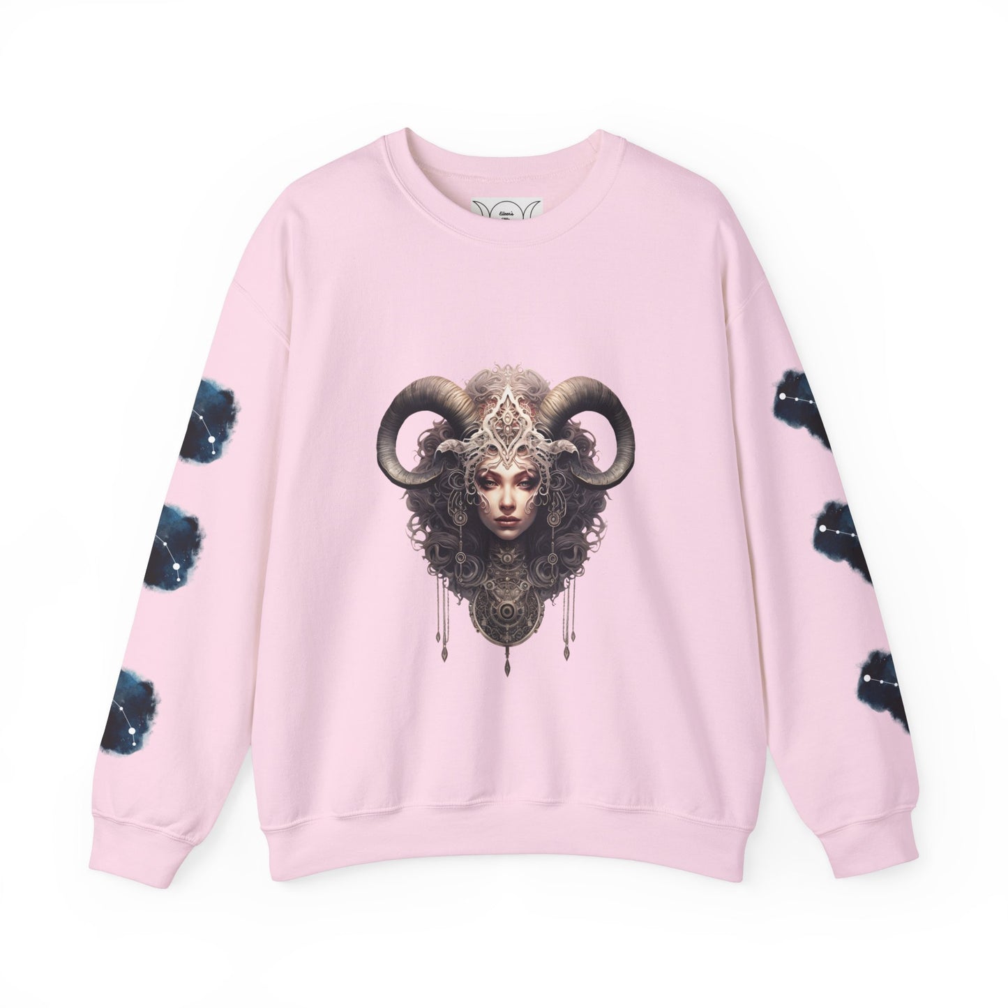 Aries , ™ Crewneck Sweatshirt (side arm design)