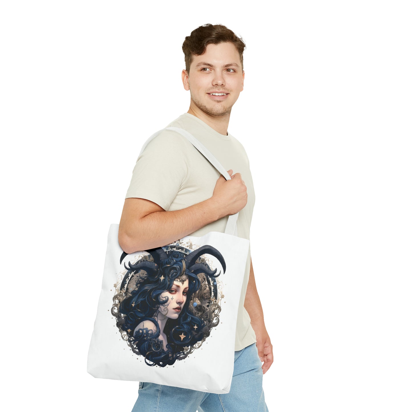 Capricorn, Tote Bag (AOP)