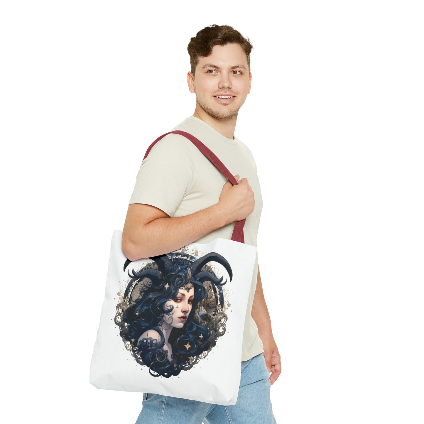 Capricorn, Tote Bag (AOP)