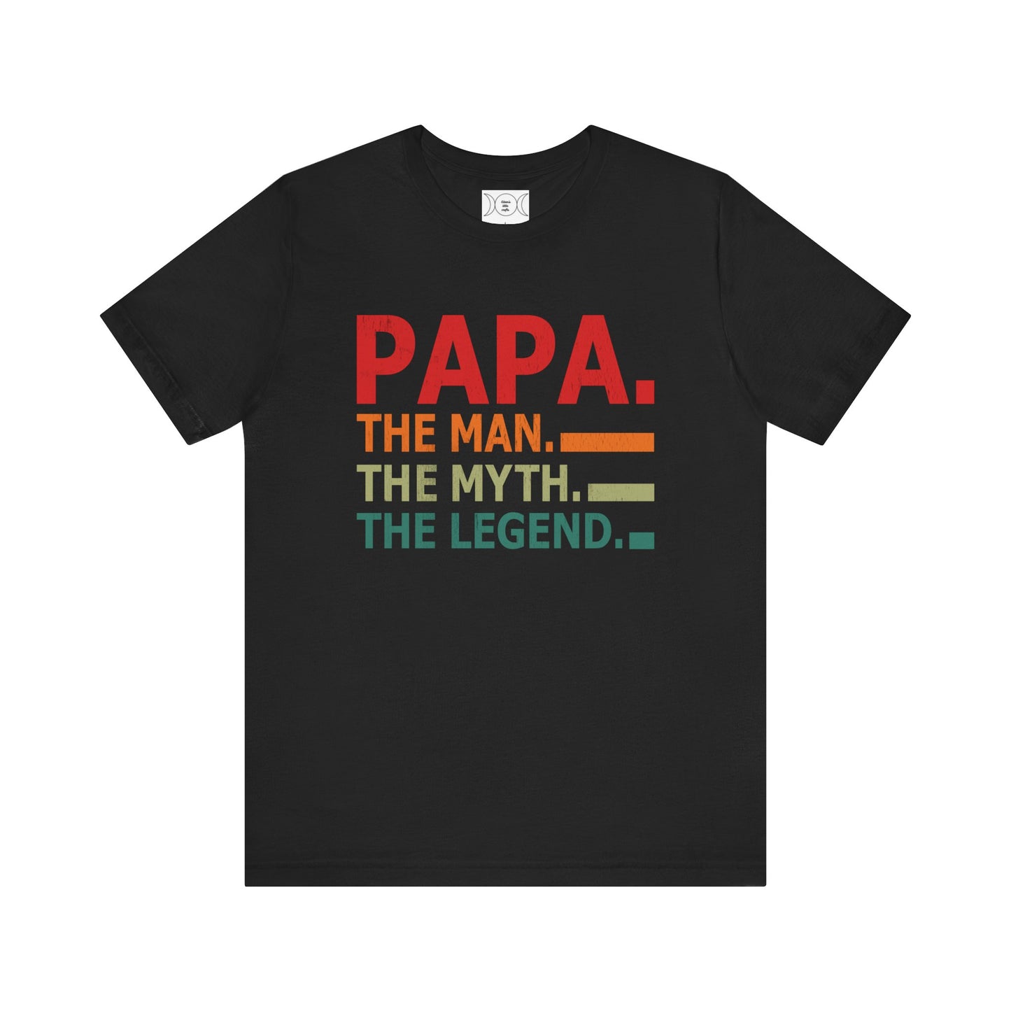 Papa, Unisex Jersey Short Sleeve Tee (no arm design)