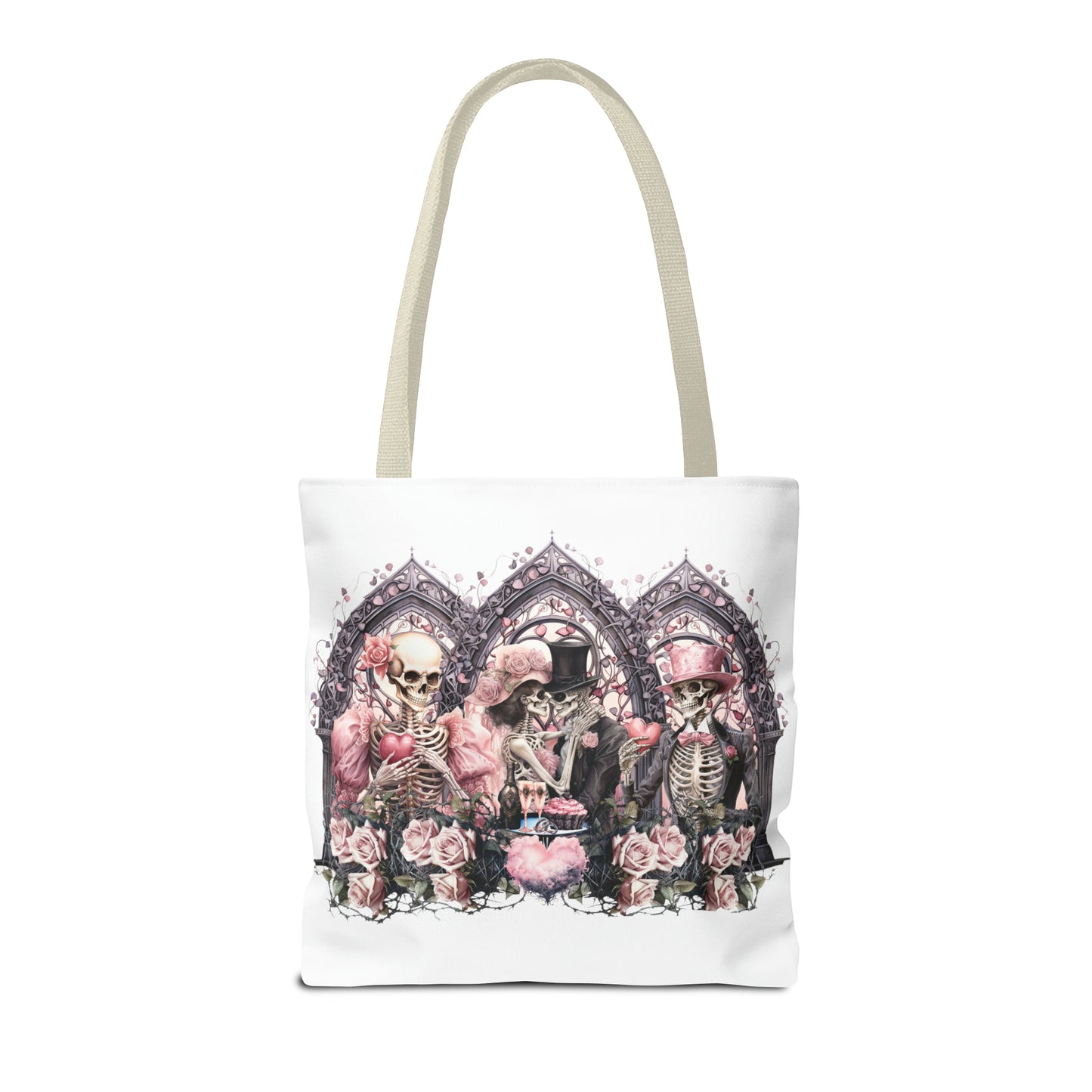 Even in death… we never part, Tote Bag (AOP)