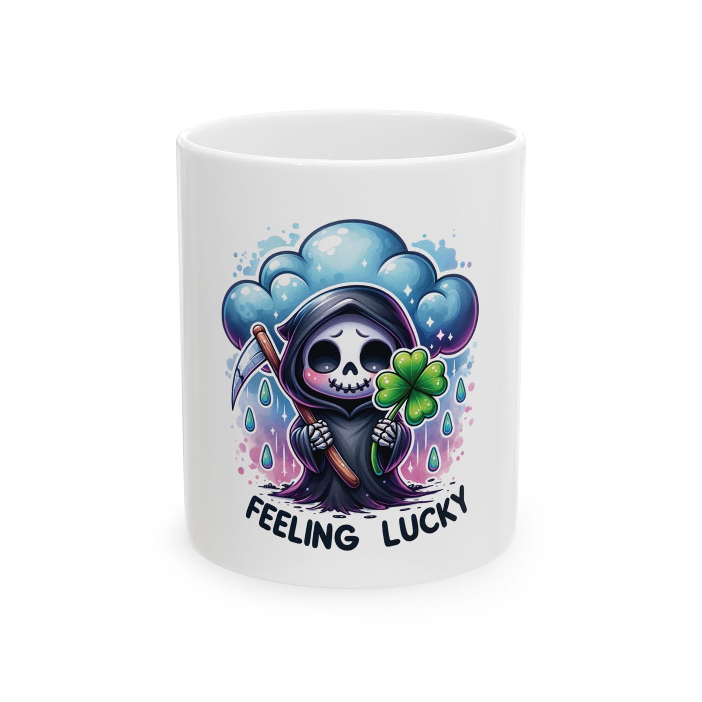 Feeling lucky, Ceramic Mug 11oz & 15 oz