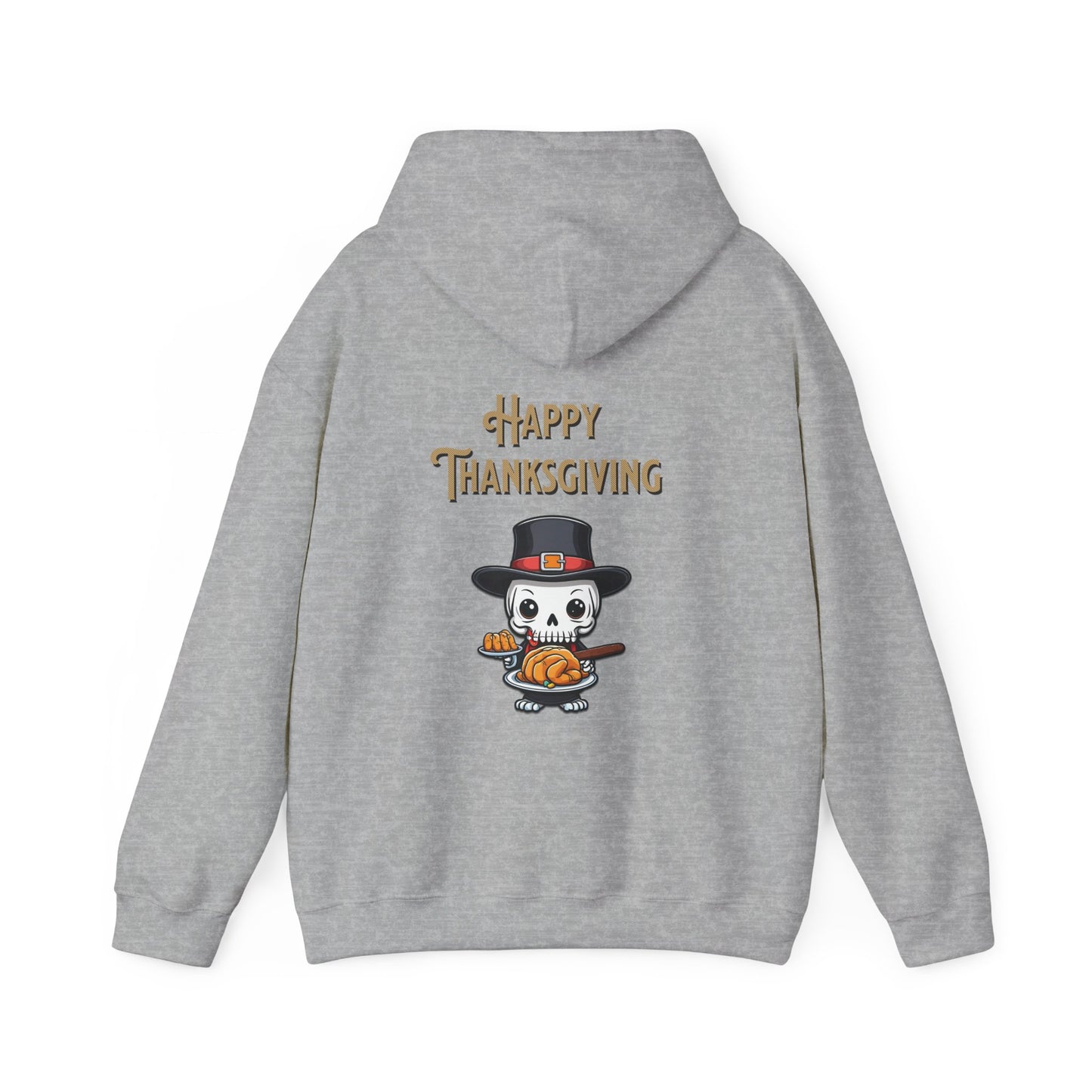 Happy thanksgiving ,  Unisex Heavy Blend™ Hooded Sweatshirt (no side arm design)