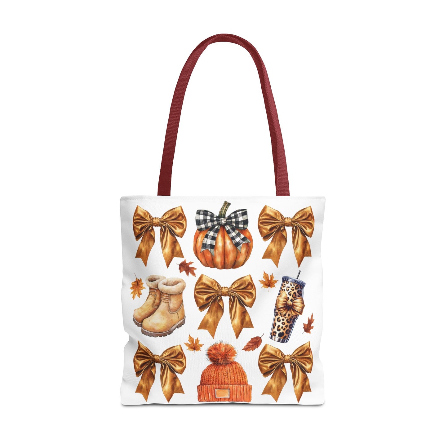 Fall and bows, Tote Bag (AOP)