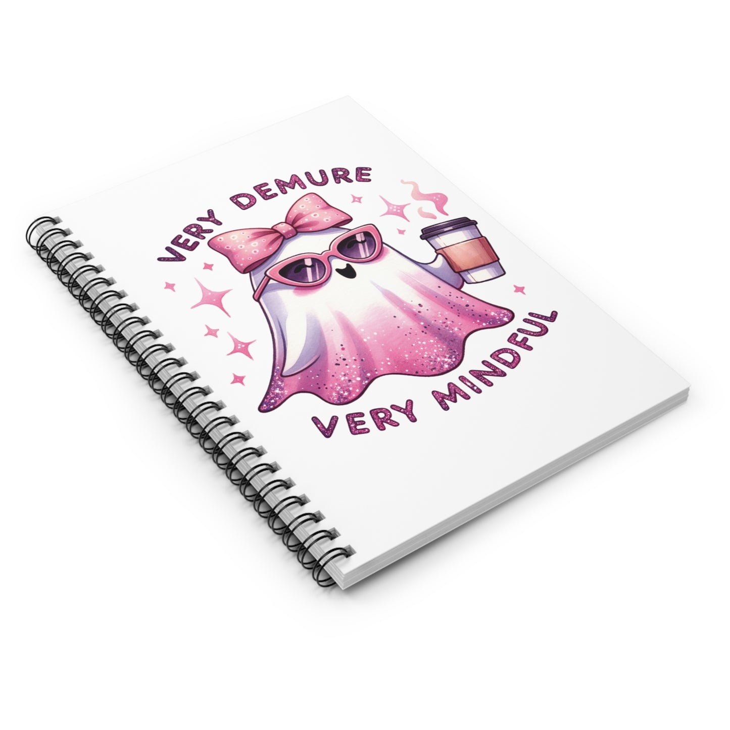 Very demure Spiral Notebook - Ruled Line