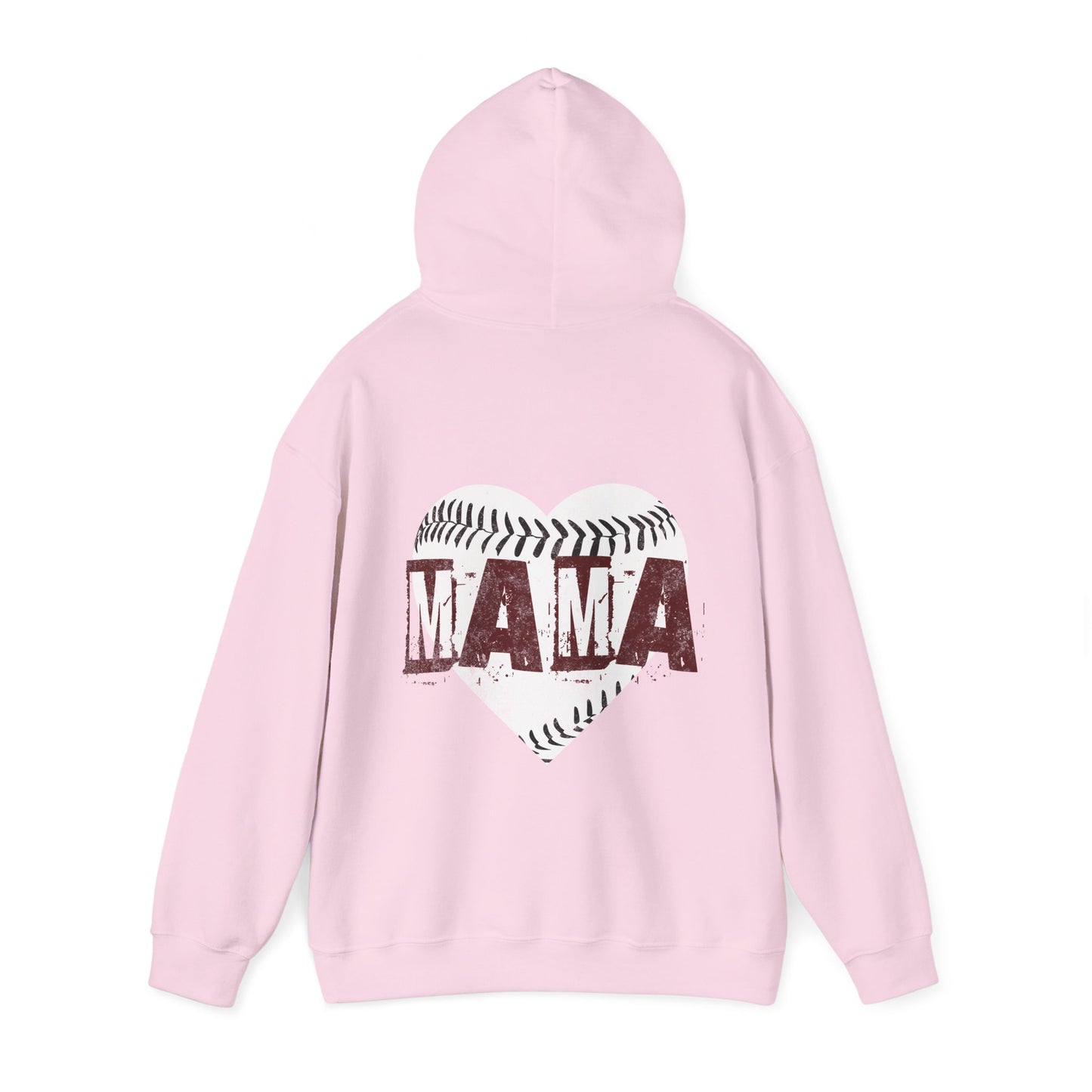 Baseball mama,  Unisex Heavy Blend™ Hooded Sweatshirt (no side arm design)