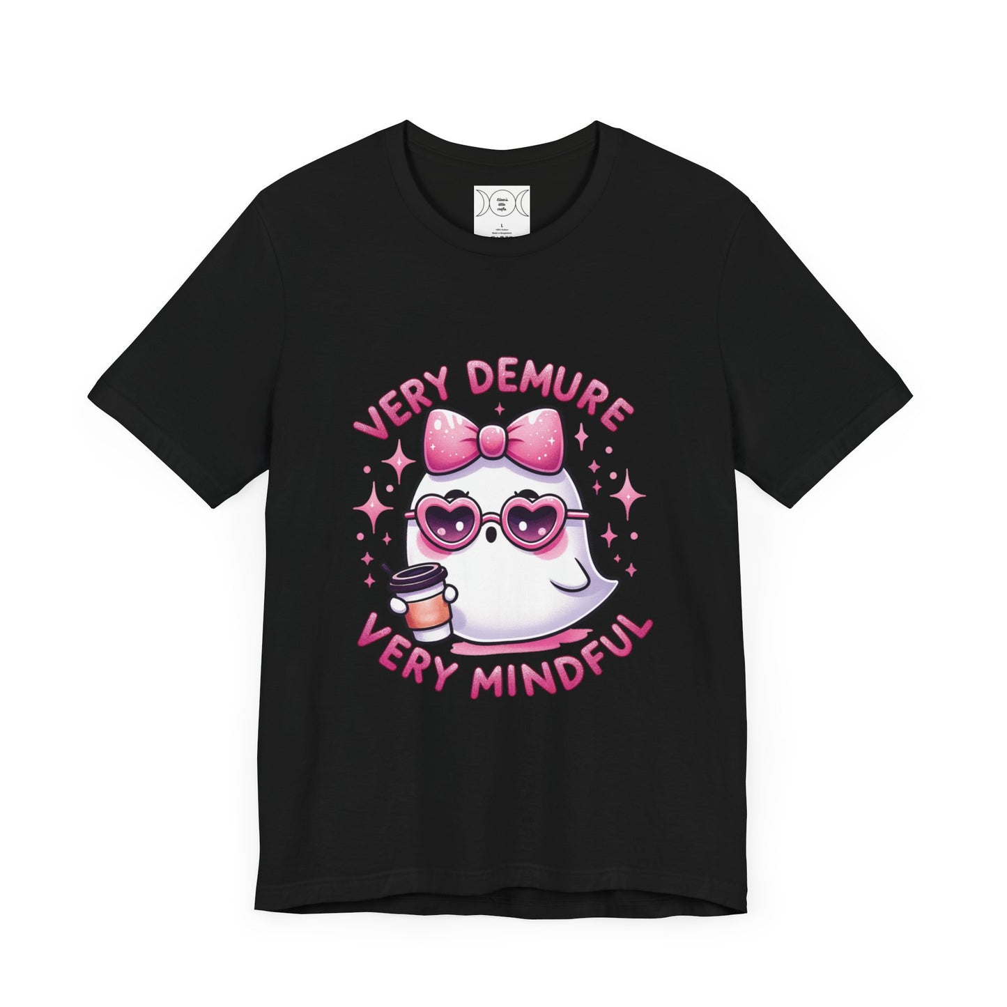 Very demure, Unisex Jersey Short Sleeve Tee (no sleeve design)