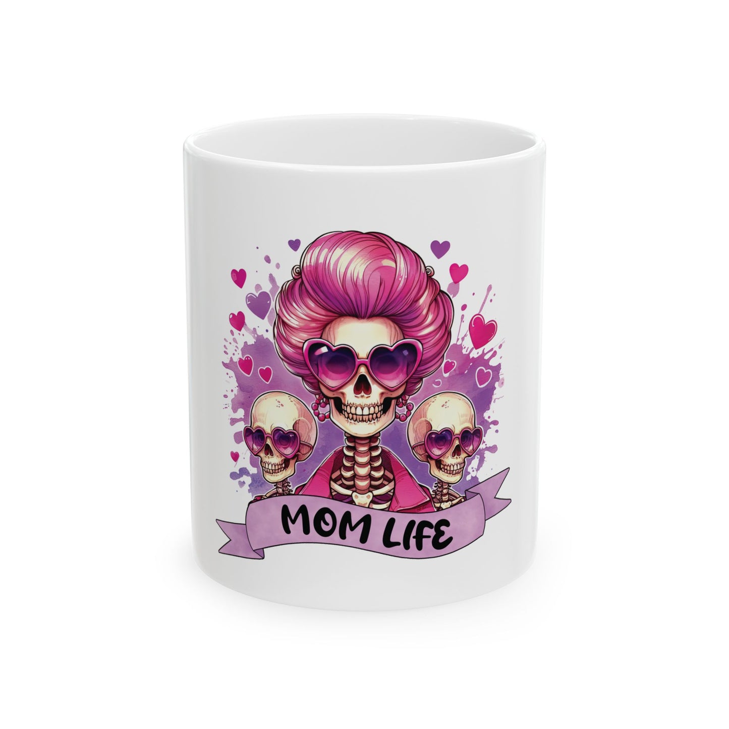 Mom life Ceramic Mug, 11oz & 15 oz