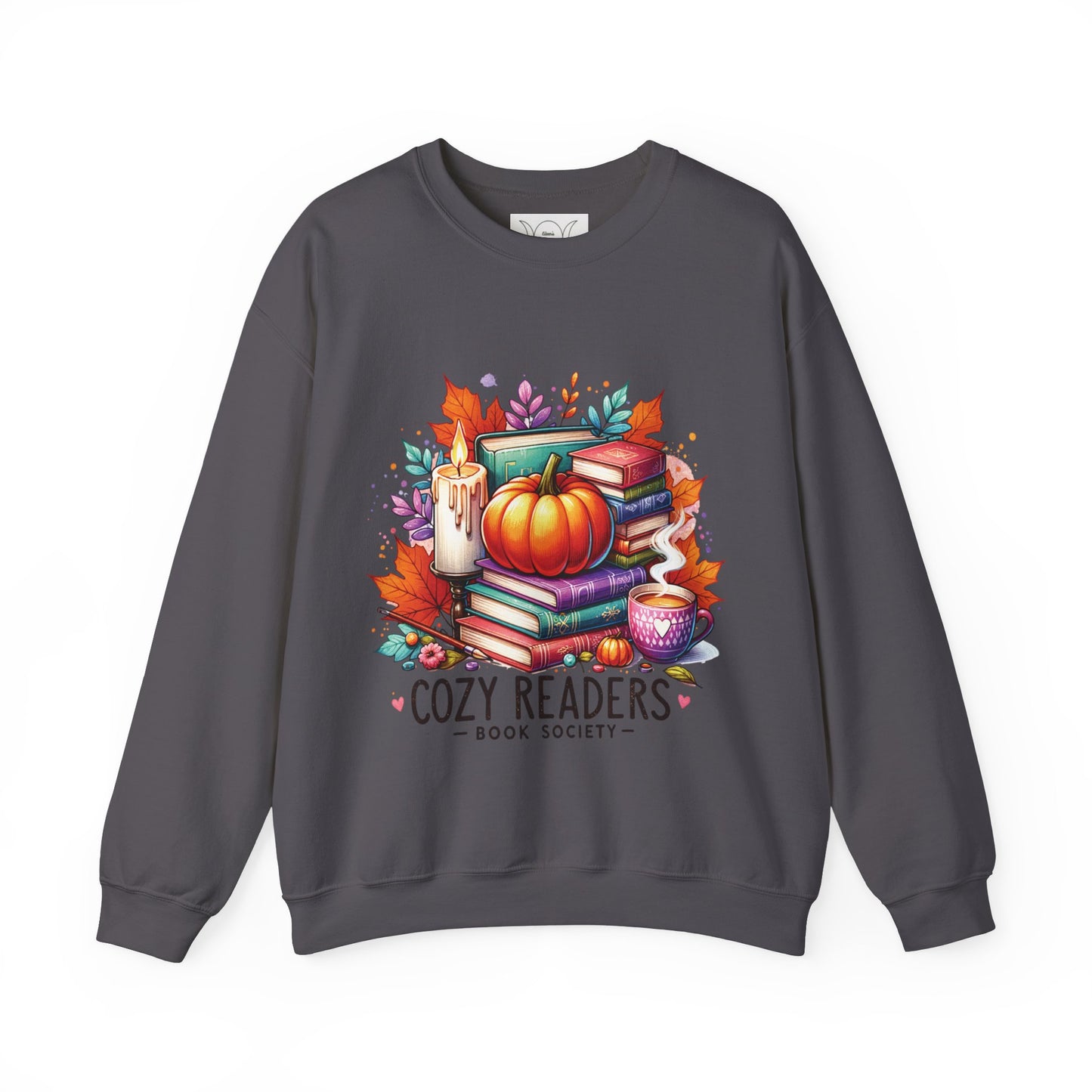 Cozy reader book society, ™ Crewneck Sweatshirt ( no sleeve design )