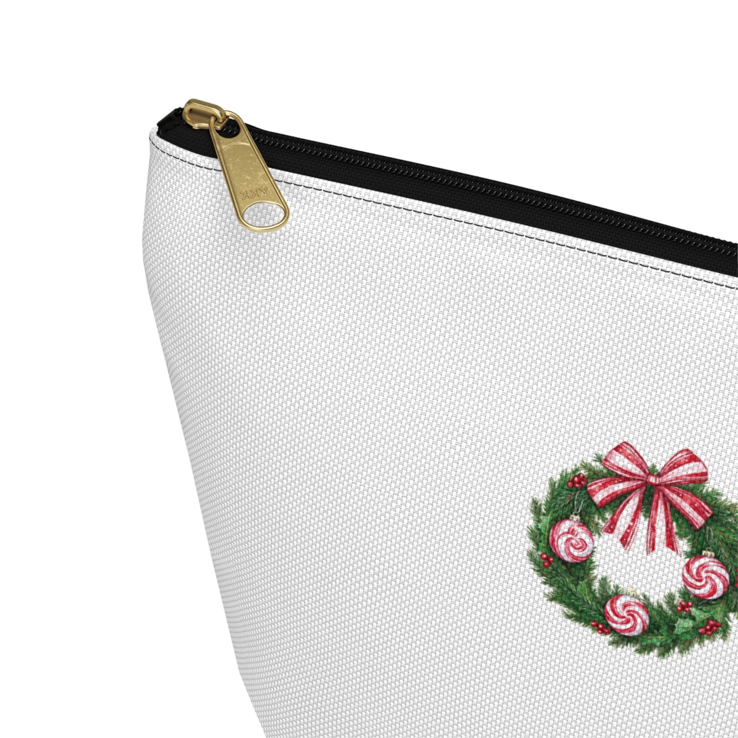 Peppermint Christmas,  Accessory Pouch w T-bottoms